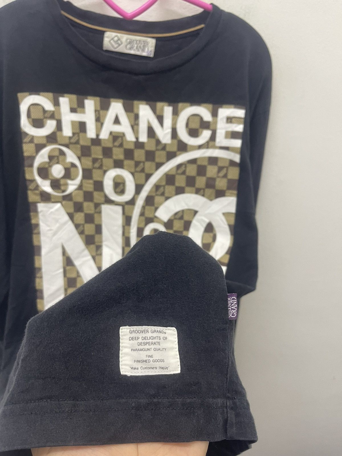 Japanese Brand Rare Vintage GROOVER GRAND Monogram Luxury Brand Inspired Size US XL / EU 56 / 4 - 2 Thumbnail