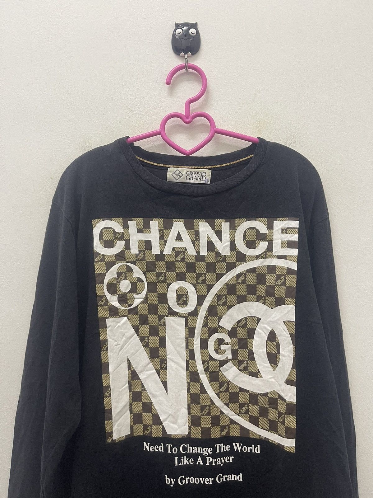 Japanese Brand Rare Vintage GROOVER GRAND Monogram Luxury Brand Inspired Size US XL / EU 56 / 4 - 3 Thumbnail