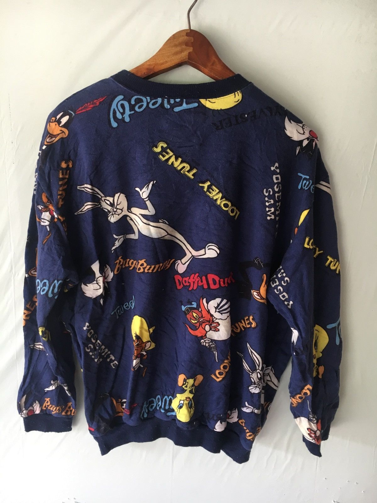Cartoon Network LOONEY TUNES FULL PRINT SWEATSHIRT JAPAN Size US L / EU 52-54 / 3 - 2 Thumbnail