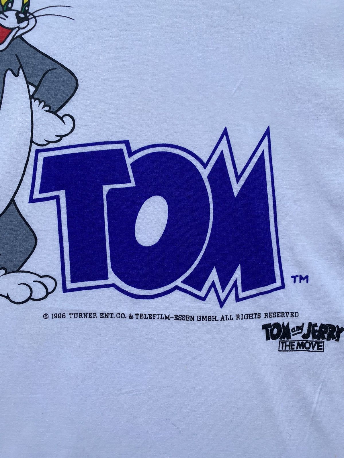 Cartoon Network × Vintage Vintage 1996 Tom & Jerry The Movie Size US L / EU 52-54 / 3 - 6 Thumbnail