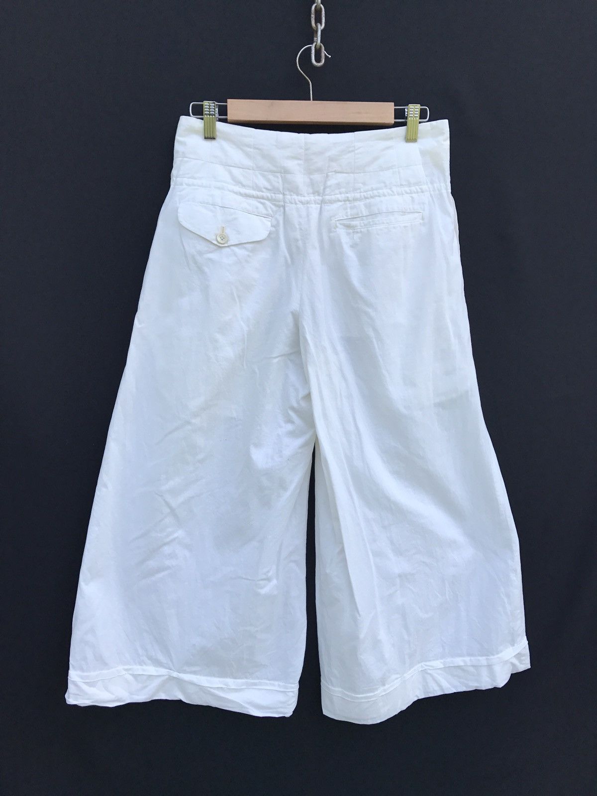 Comme des Garcons Japanese Fashion Designer Comme Des Garçons Cropped Pants Size US 29 - 5 Thumbnail