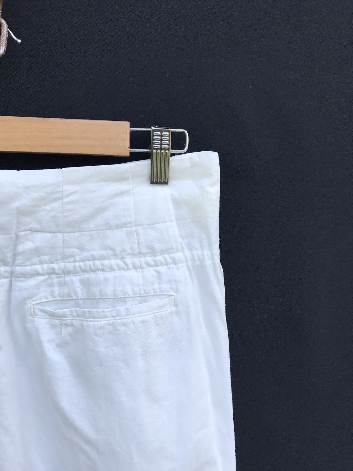 Comme des Garcons Japanese Fashion Designer Comme Des Garçons Cropped Pants Size US 29 - 4 Thumbnail