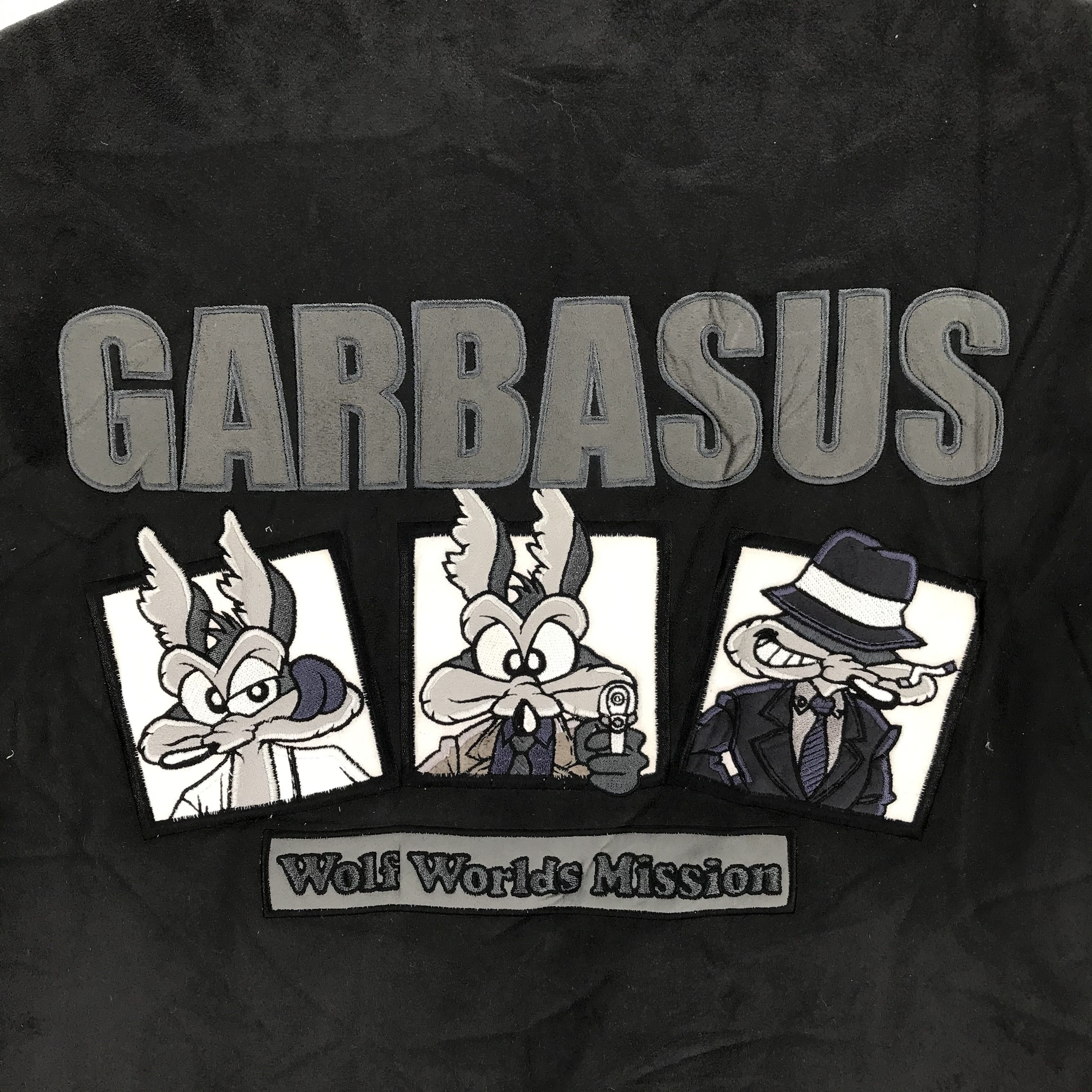 Anime Angelo Garbasus Embroidery Big Logo Sherpa Vest #2216-87 Size US L / EU 52-54 / 3 - 2 Thumbnail
