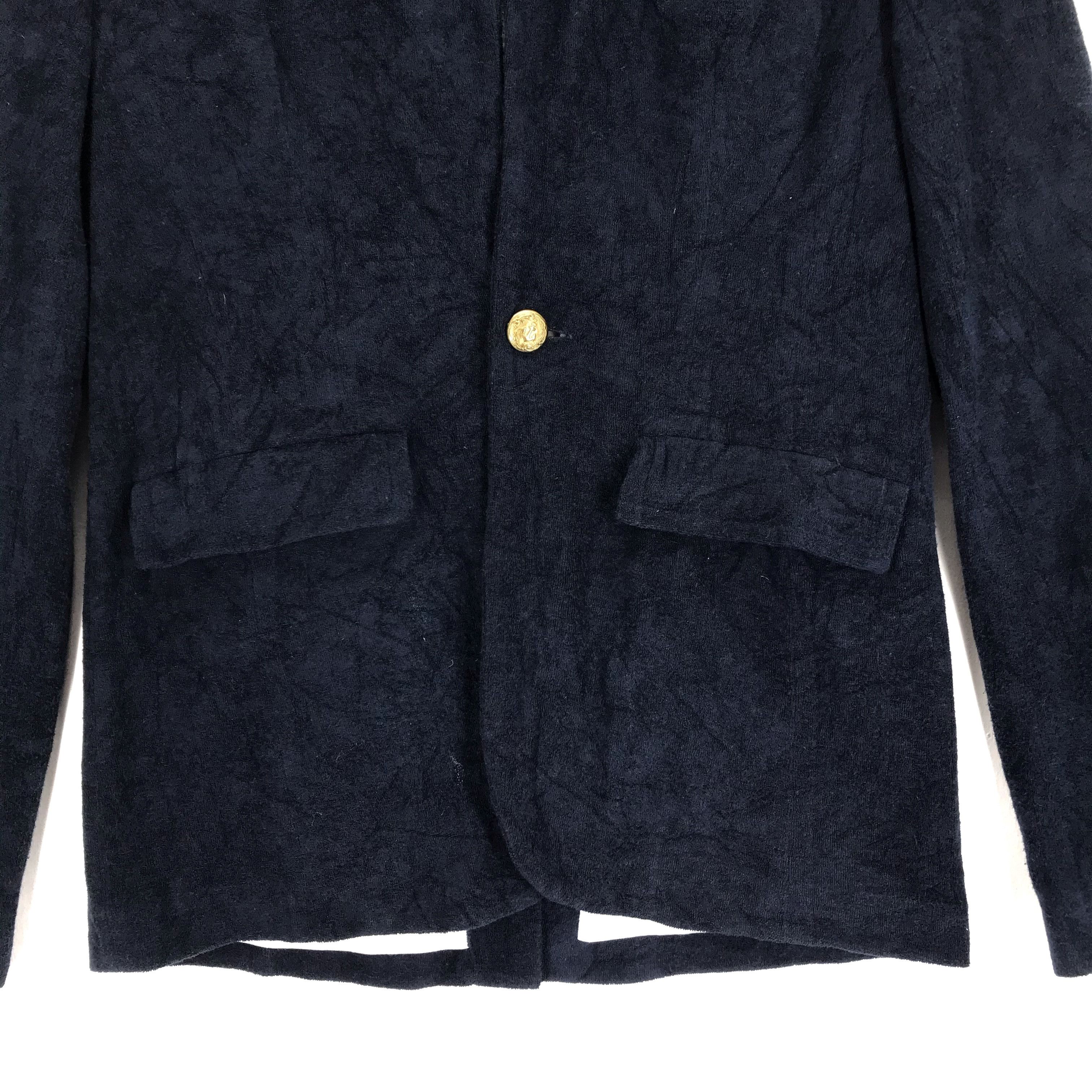 Roberto Collina Roberto Collina Made in Italy Velvet Casual Jacket #2308-90 Size US S / EU 44-46 / 1 - 3 Thumbnail