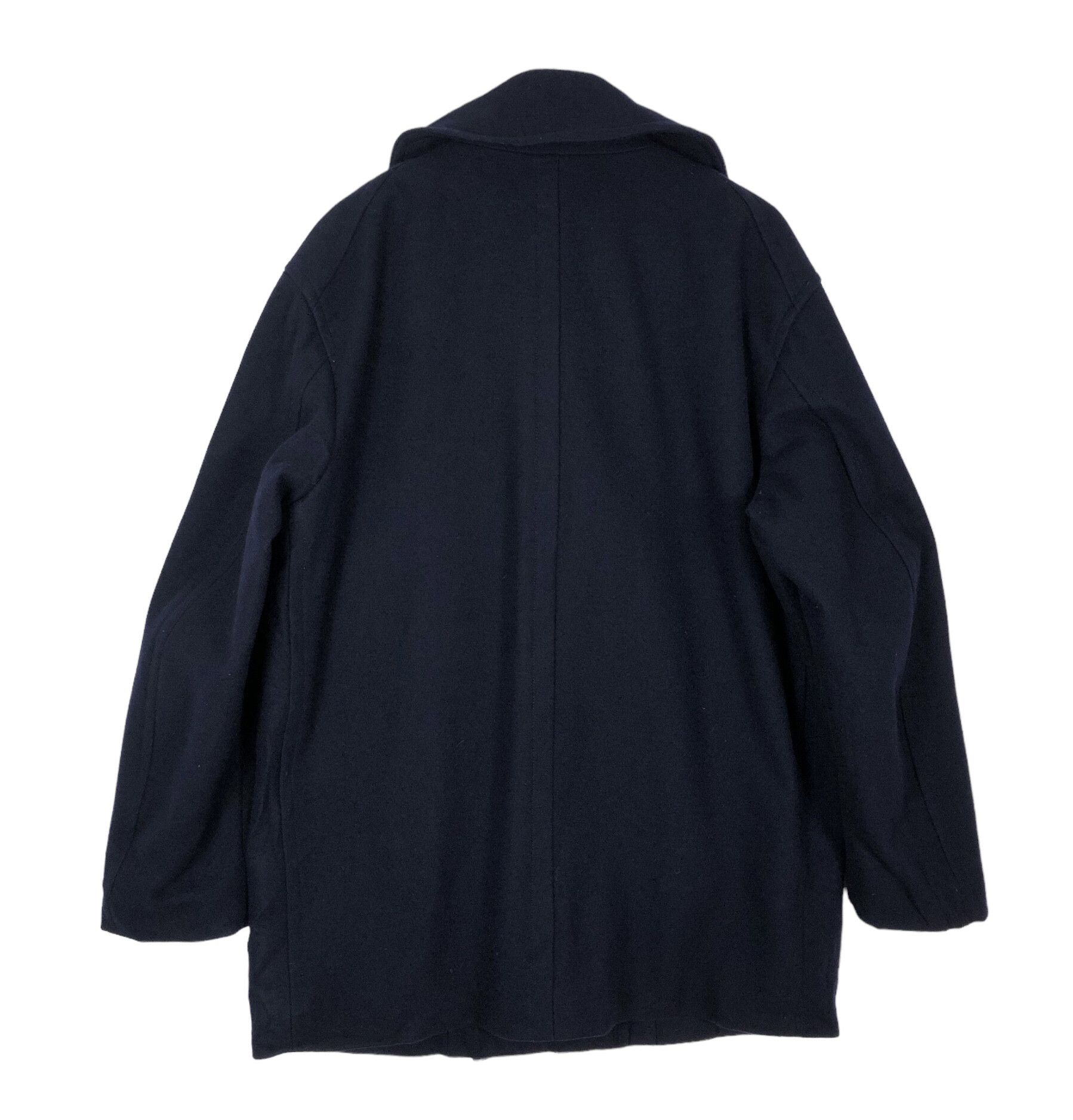 Jil Sander × Uniqlo JIL SANDER X UNIQLO FILLED LINING WOOL PEA COAT Size US XL / EU 56 / 4 - 3 Thumbnail