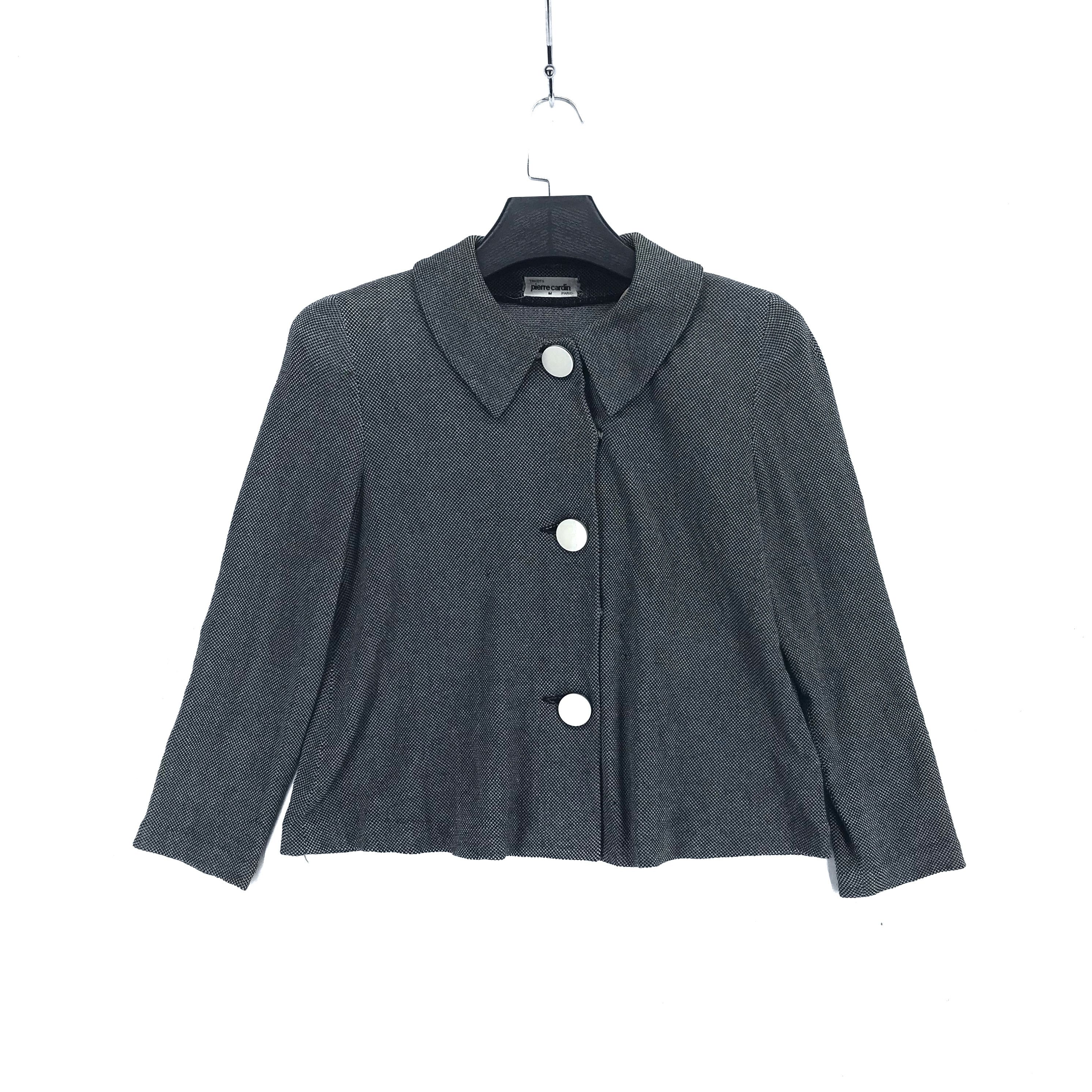 Pierre Cardin Tricot Pierre Cardin Paris Women's Coat #2318-91 Size M / US 6-8 / IT 42-44 - 1 Thumbnail
