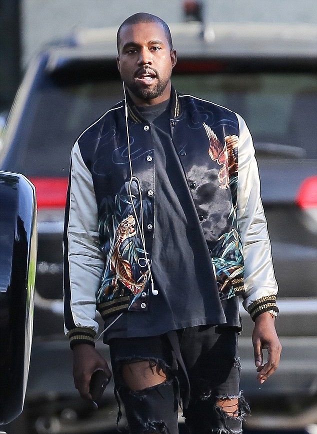 image of Saint Laurent Paris Saint Laurent Ss16 Tiger & Eagle Jacket Sz.54 in Black, Men's (Size Large)