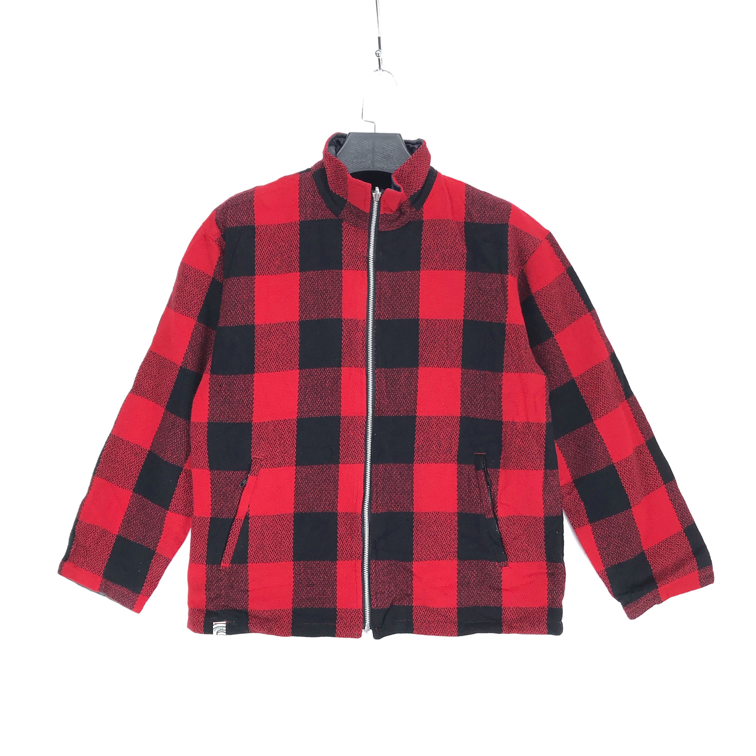 Japanese Brand GOWEST Work Military Tartan Plaid Reversible Jacket #2214-87 Size US S / EU 44-46 / 1 - 1 Thumbnail