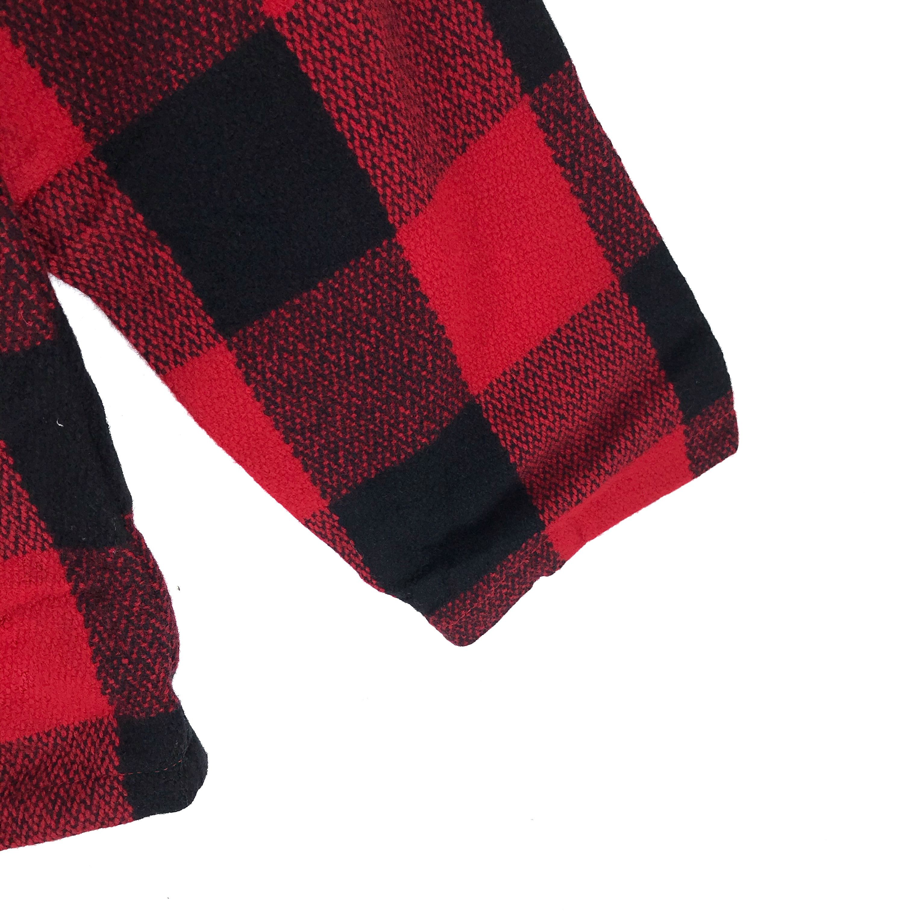 Japanese Brand GOWEST Work Military Tartan Plaid Reversible Jacket #2214-87 Size US S / EU 44-46 / 1 - 7 Thumbnail