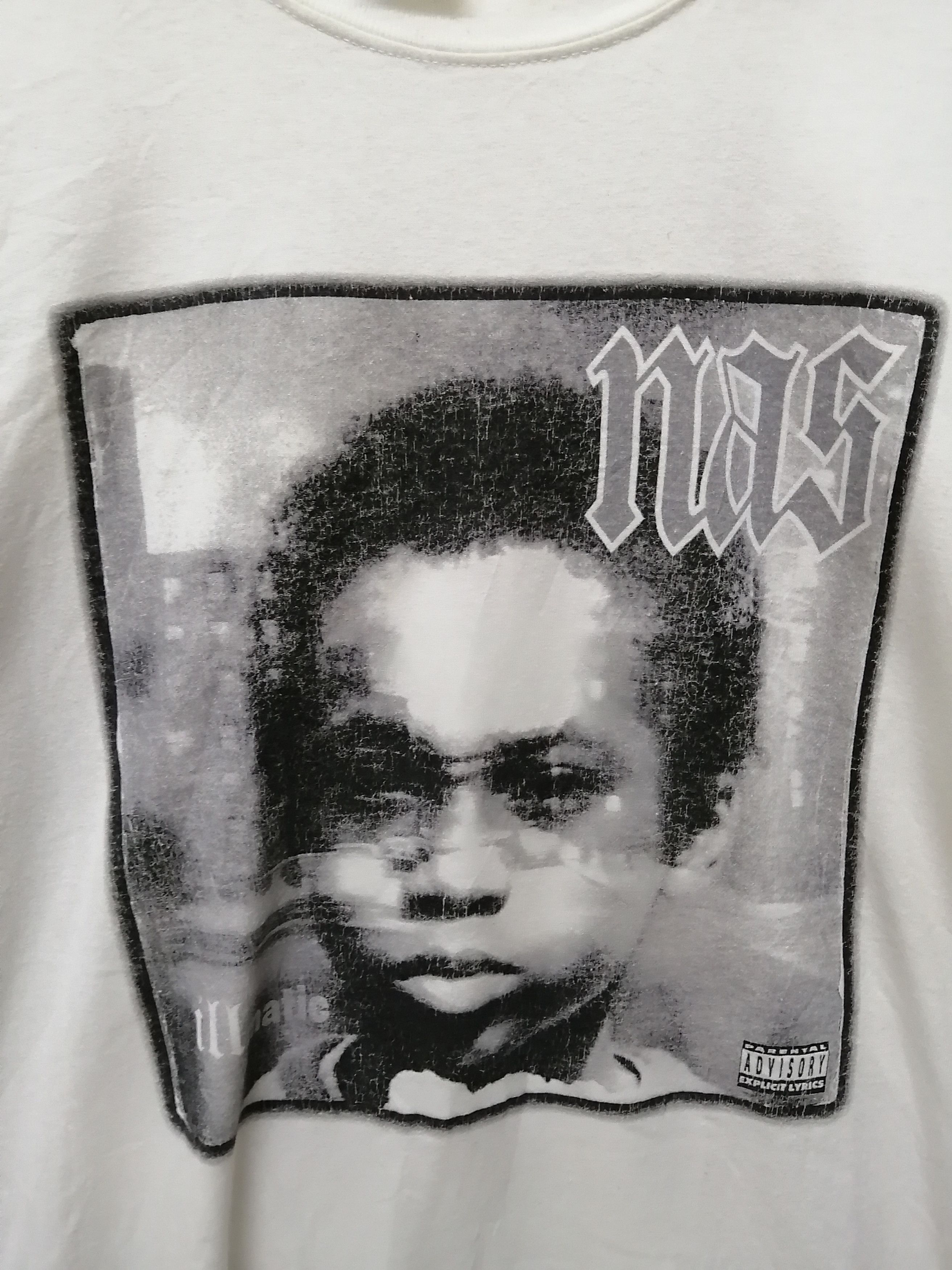 Rap Tees Vintage NAS ILLMATIC 10th Anniversary Rap T Shirt Size US XL / EU 56 / 4 - 6 Thumbnail