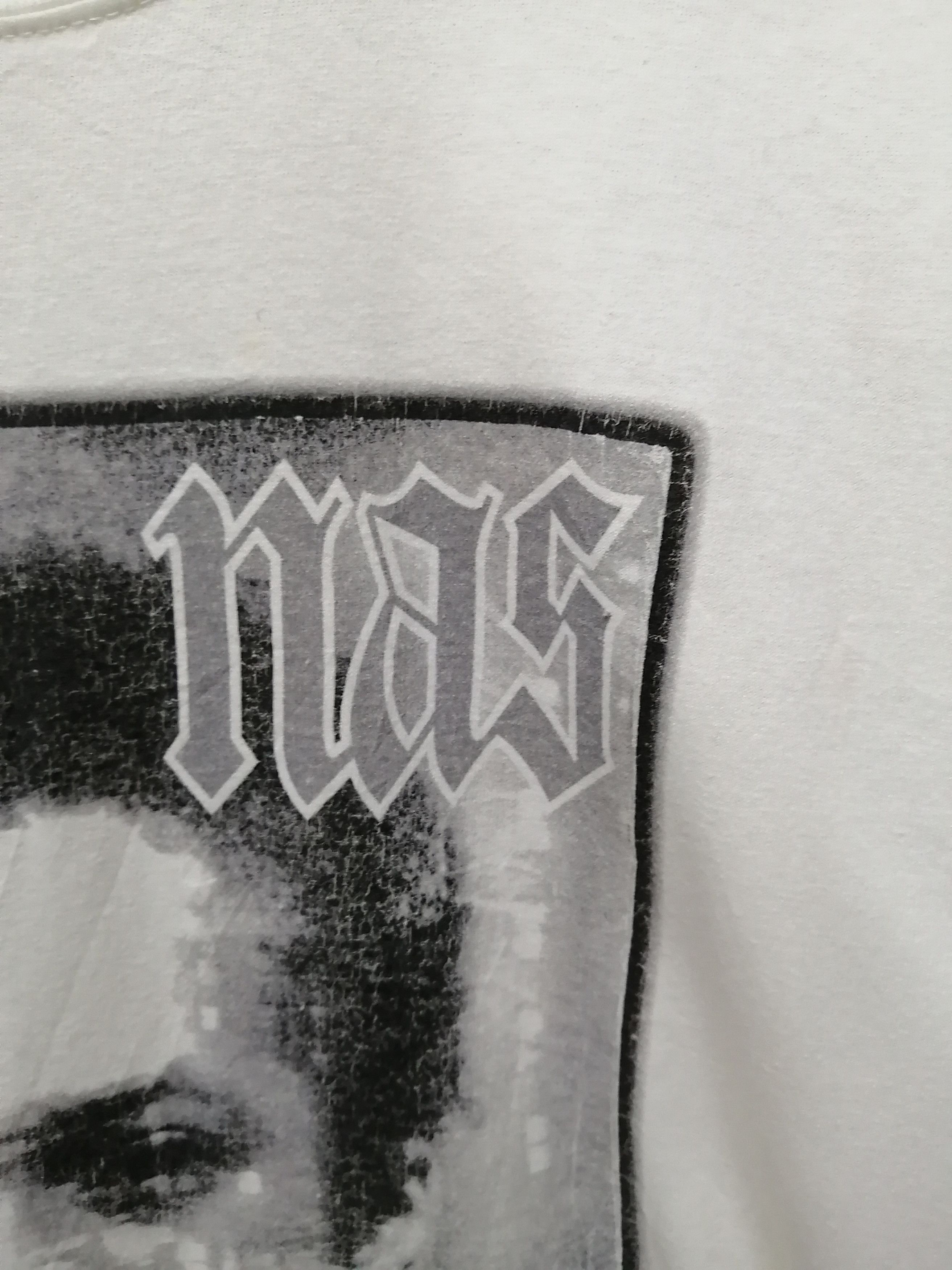 Rap Tees Vintage NAS ILLMATIC 10th Anniversary Rap T Shirt Size US XL / EU 56 / 4 - 7 Thumbnail