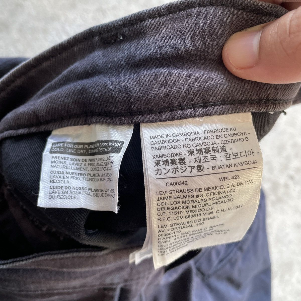 Levi's Vintage Clothing Vintage Levis Computer Faded Trousers Casual Pants W30 Size US 30 / EU 46 - 7 Thumbnail