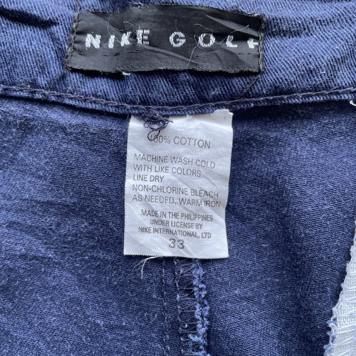 Nike × Vintage Vintage Nike Golf Trousers Casual Pants W33 Size US 33 - 7 Thumbnail