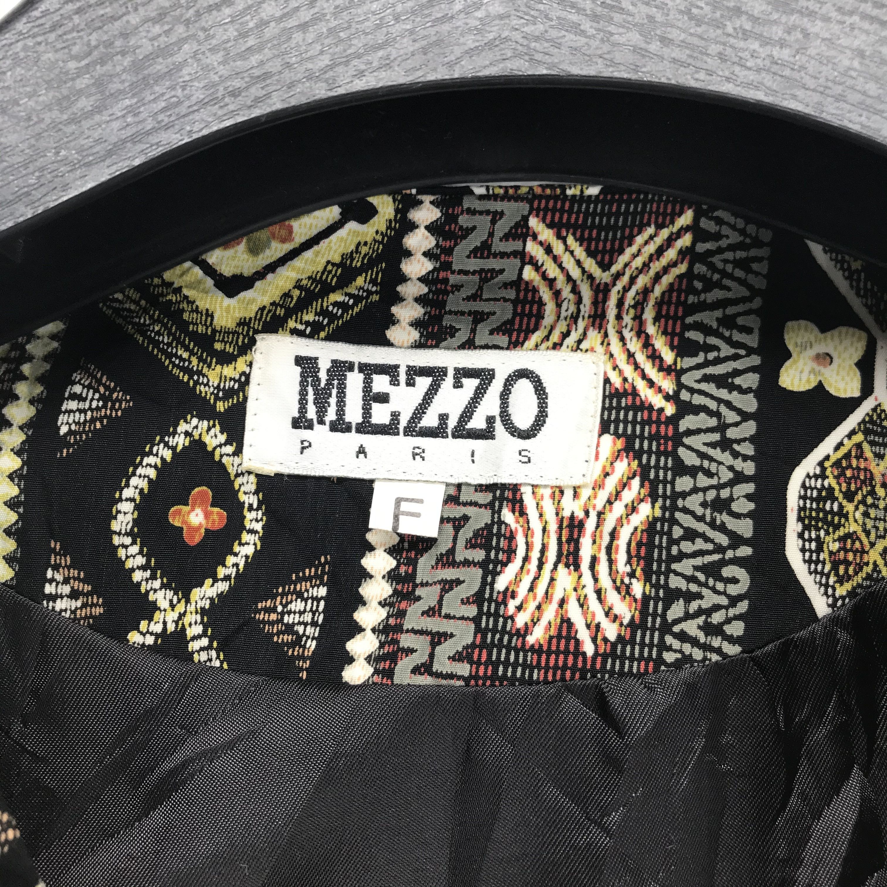 Japanese Brand Rare Design Mezzo Paris Multicolor Vest #2322-91 Size US S / EU 44-46 / 1 - 5 Thumbnail
