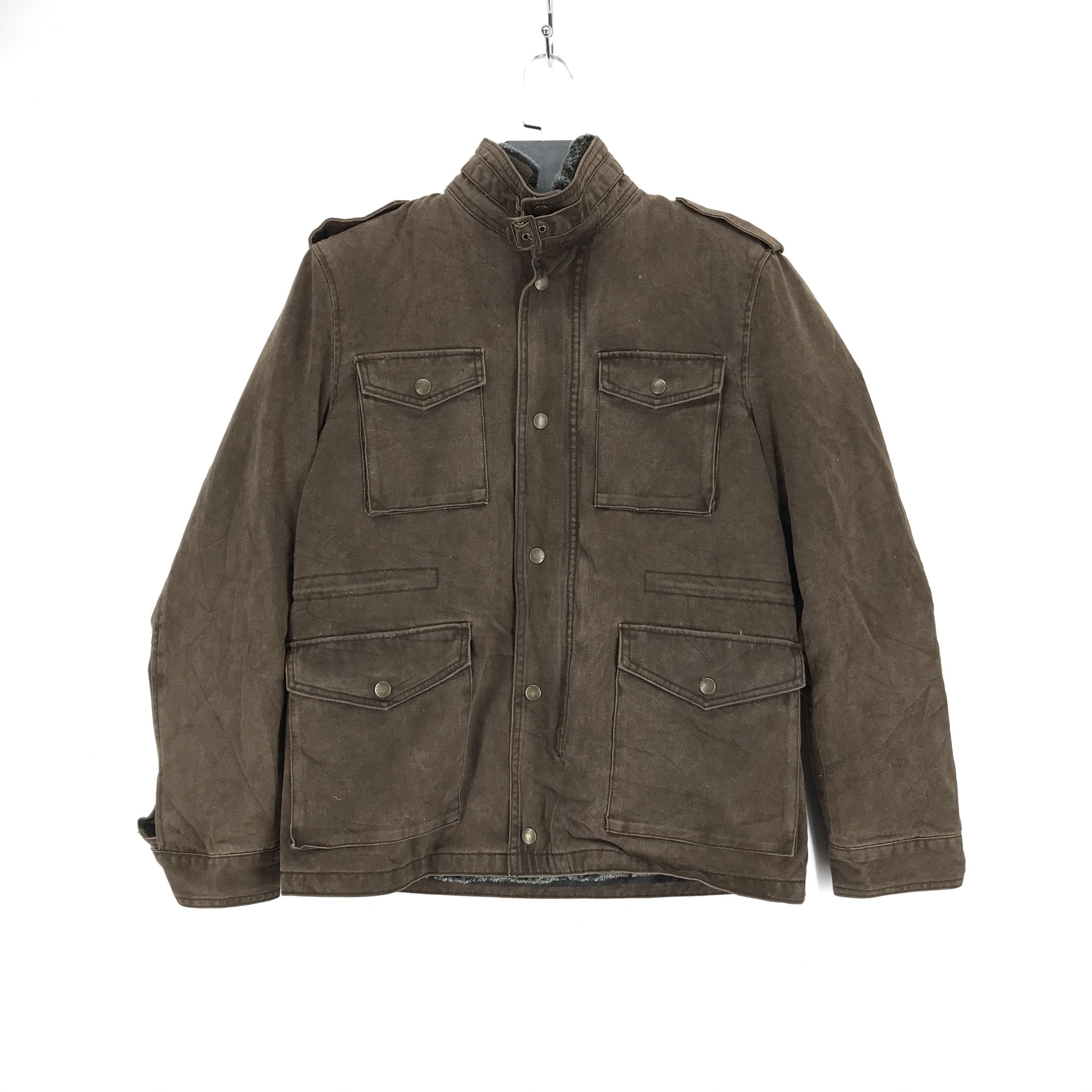 VON DUTCH SHEARLING FOUR POCKET JACKET #2301-90