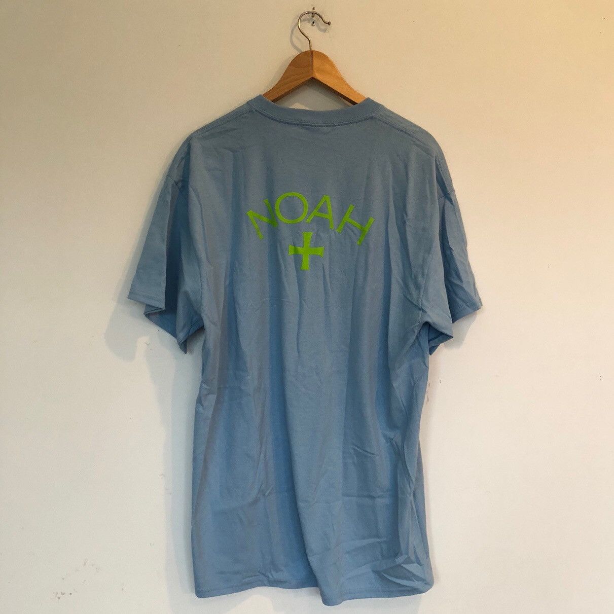 Image of Noah Summer Core Logo Tee in Blue, Men's (Size XL)