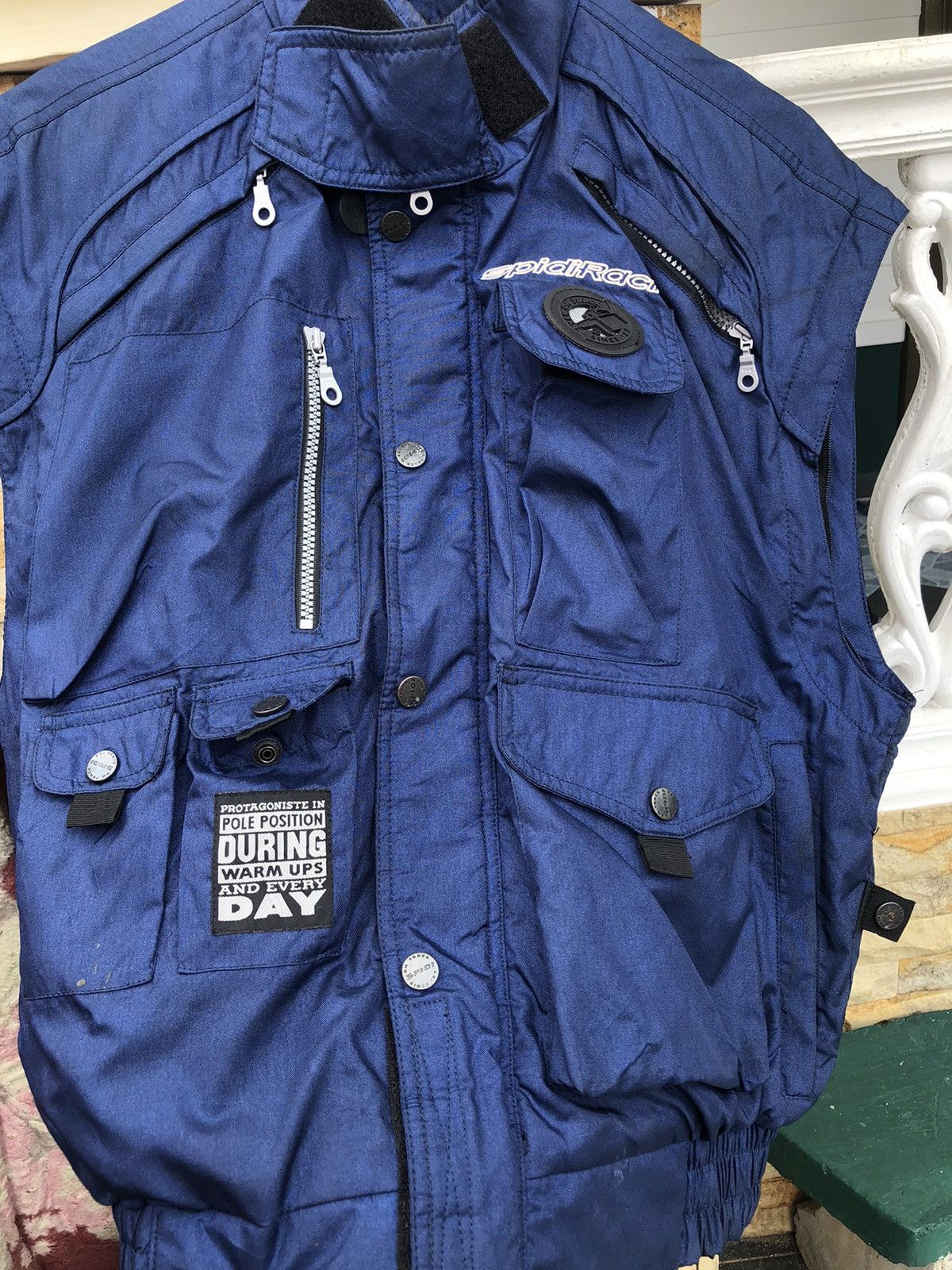Vintage Last Drop🔥Rare🔥Vintage Spidi Racing Half Jacket Size US L / EU 52-54 / 3 - 6 Thumbnail