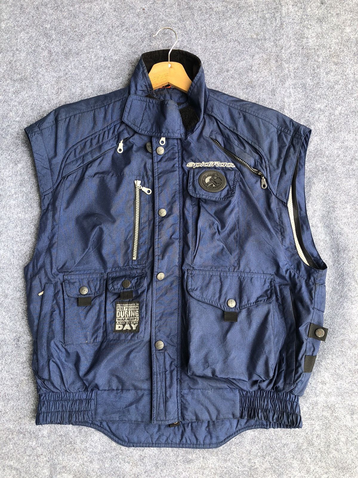 Vintage Last Drop🔥Rare🔥Vintage Spidi Racing Half Jacket Size US L / EU 52-54 / 3 - 13 Thumbnail