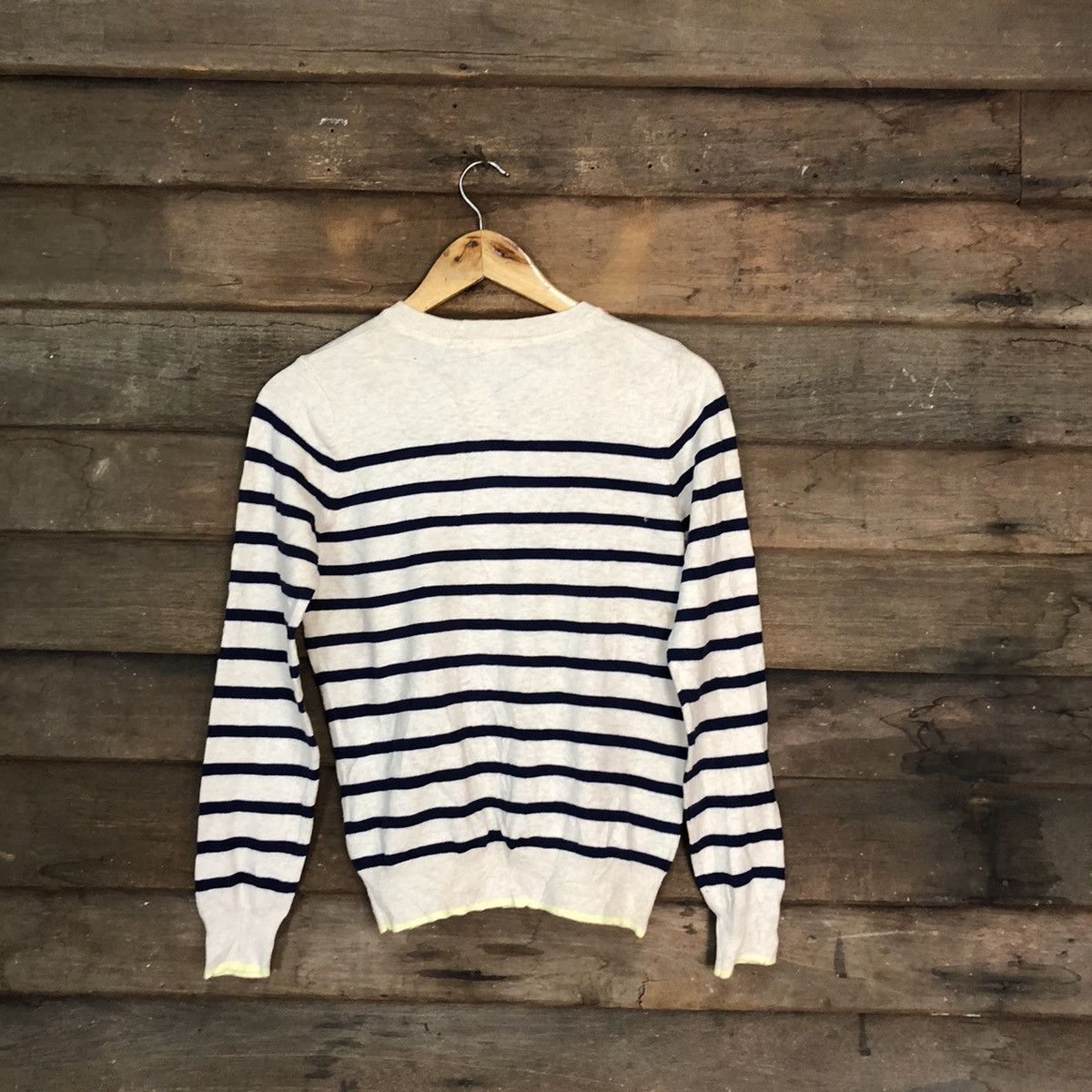 GU GU White Stripe Patterened Cardigans #7274 Size S / US 4 / IT 40 - 11 Thumbnail