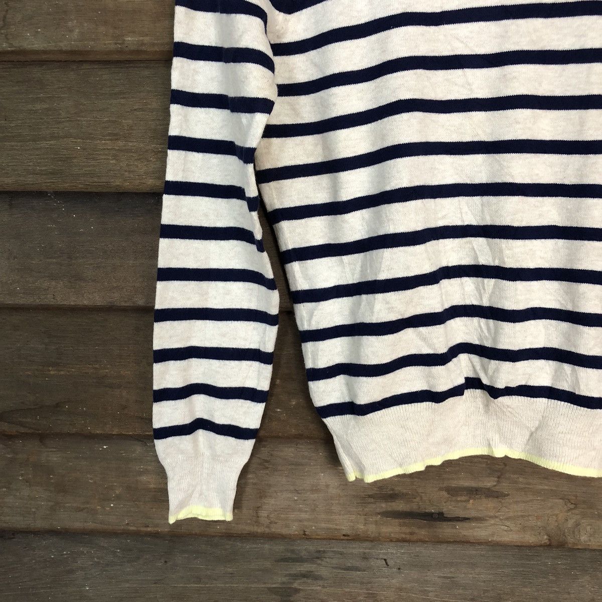 GU GU White Stripe Patterened Cardigans #7274 Size S / US 4 / IT 40 - 12 Thumbnail