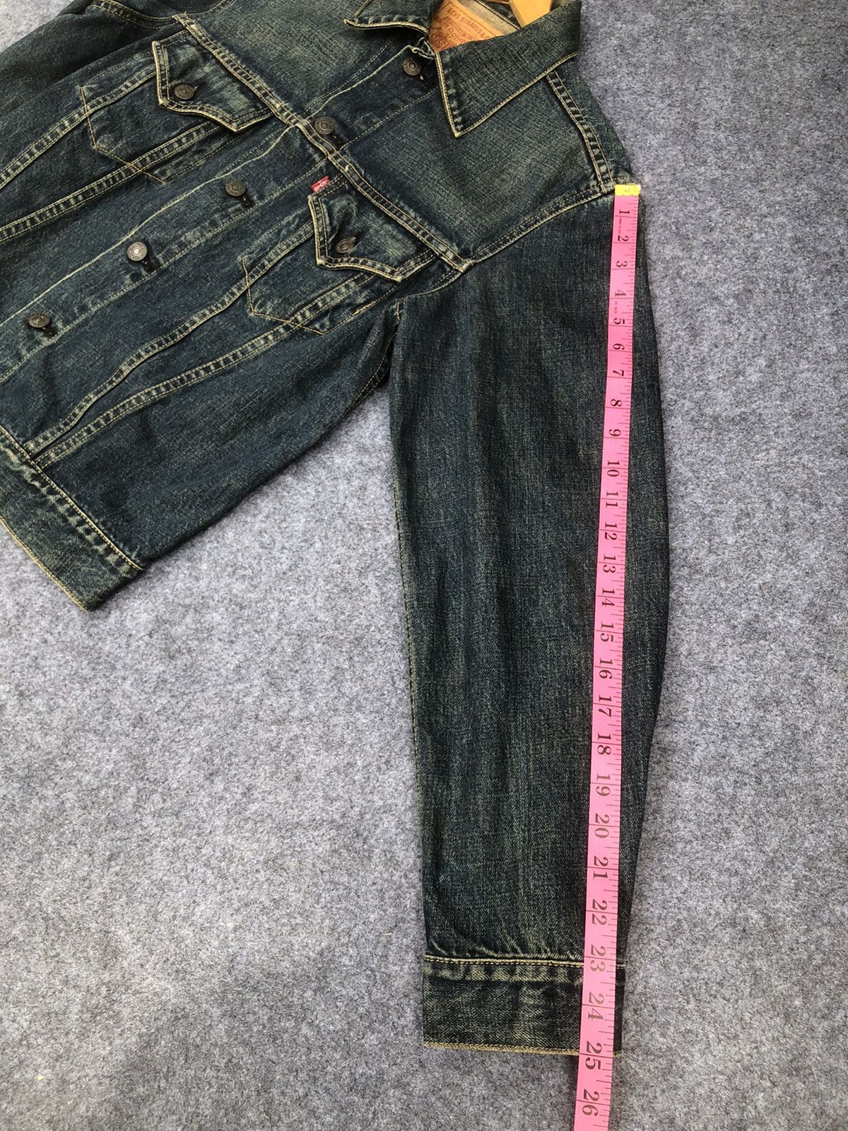 Levi's Rare🔥Vintage Levis Big E Lot 557 Denim Jacket Size US L / EU 52-54 / 3 - 19 Thumbnail