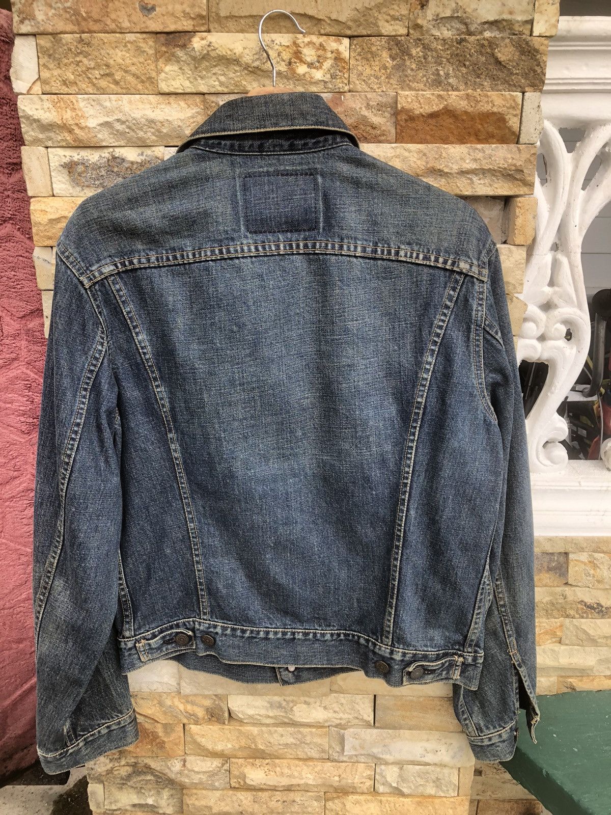 Levi's Rare🔥Vintage Levis Big E Lot 557 Denim Jacket Size US L / EU 52-54 / 3 - 6 Thumbnail
