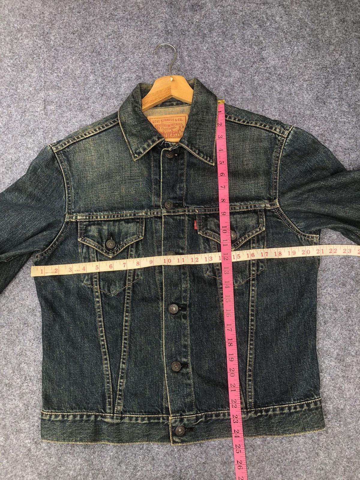 Levi's Rare🔥Vintage Levis Big E Lot 557 Denim Jacket Size US L / EU 52-54 / 3 - 17 Thumbnail