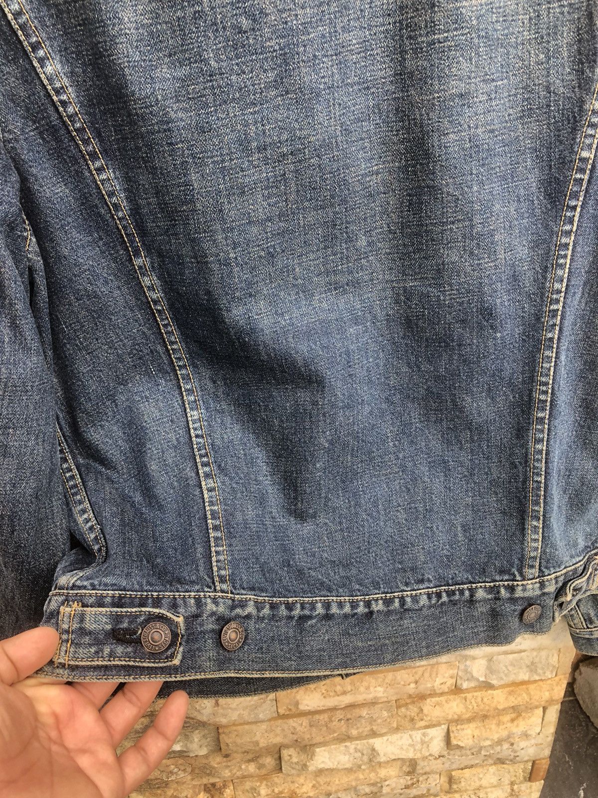 Levi's Rare🔥Vintage Levis Big E Lot 557 Denim Jacket Size US L / EU 52-54 / 3 - 7 Thumbnail