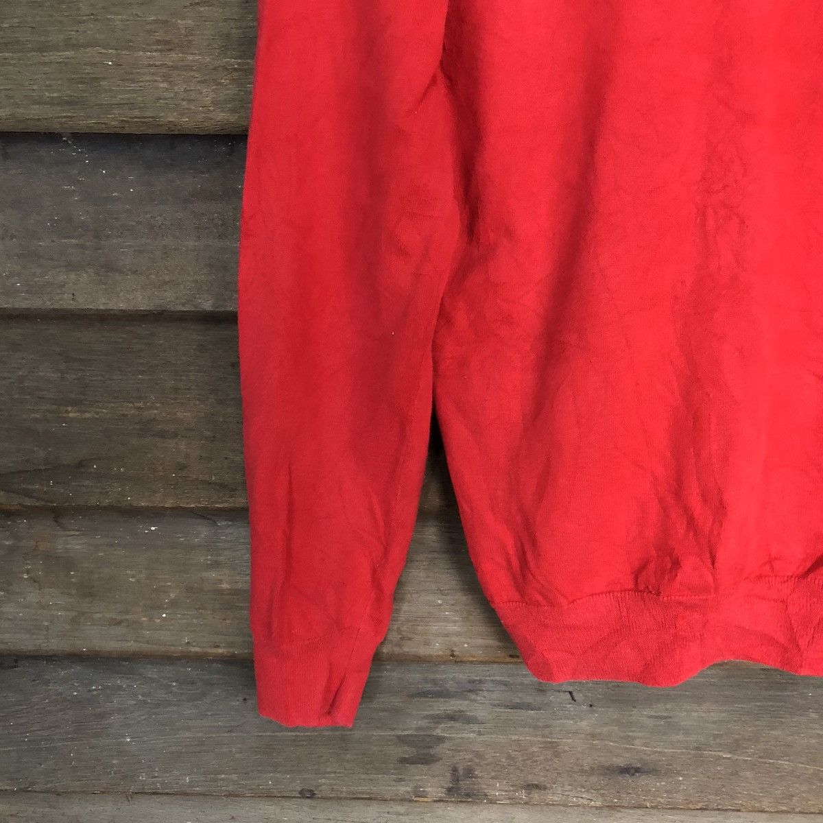 Vintage Uniqlo Red Patterned Cardigans Knitwear #7273 Size M / US 6-8 / IT 42-44 - 10 Thumbnail