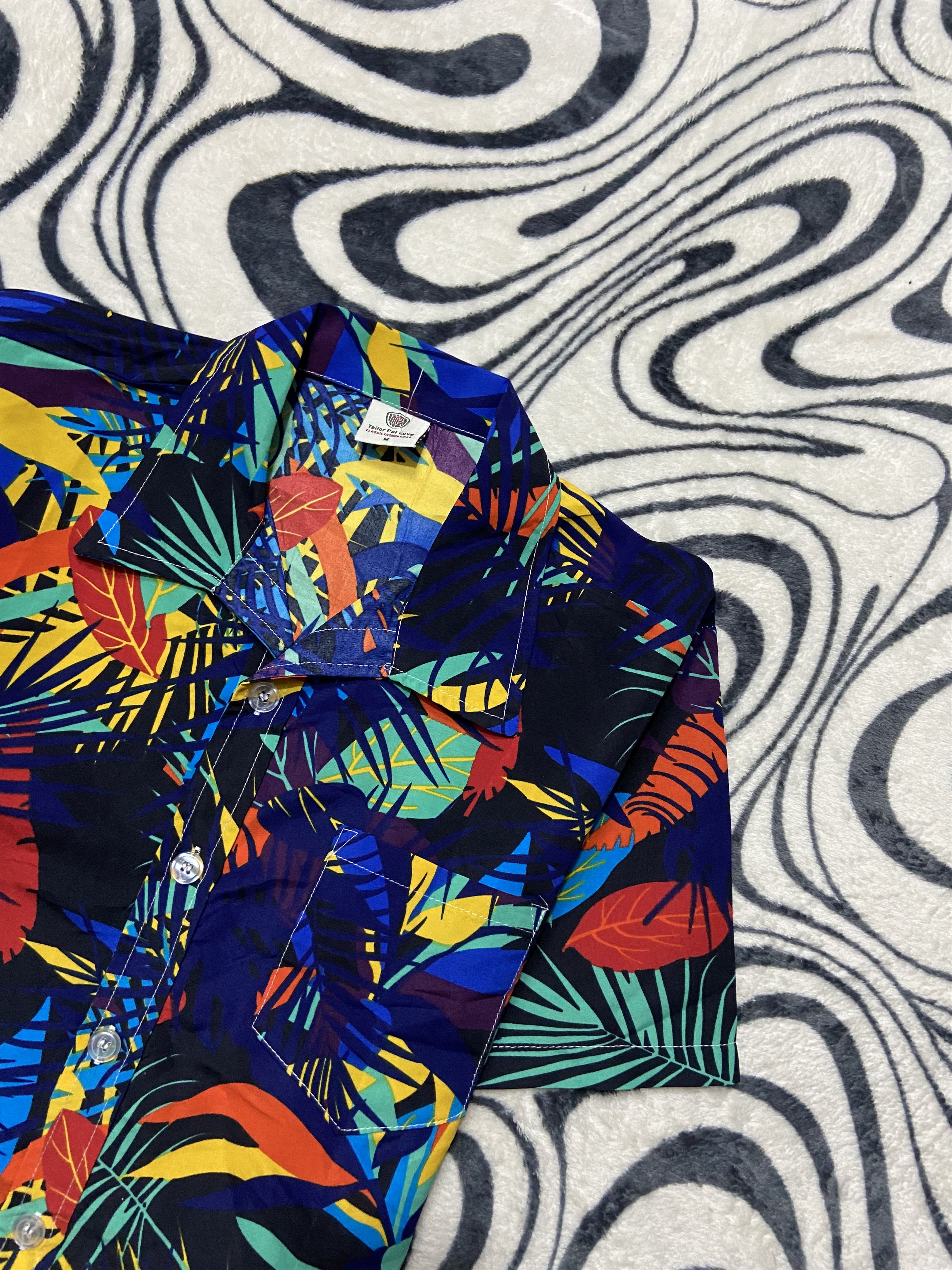 Other Vintage Hawaiian Shirt Full Printed Size US M / EU 48-50 / 2 - 2 Thumbnail