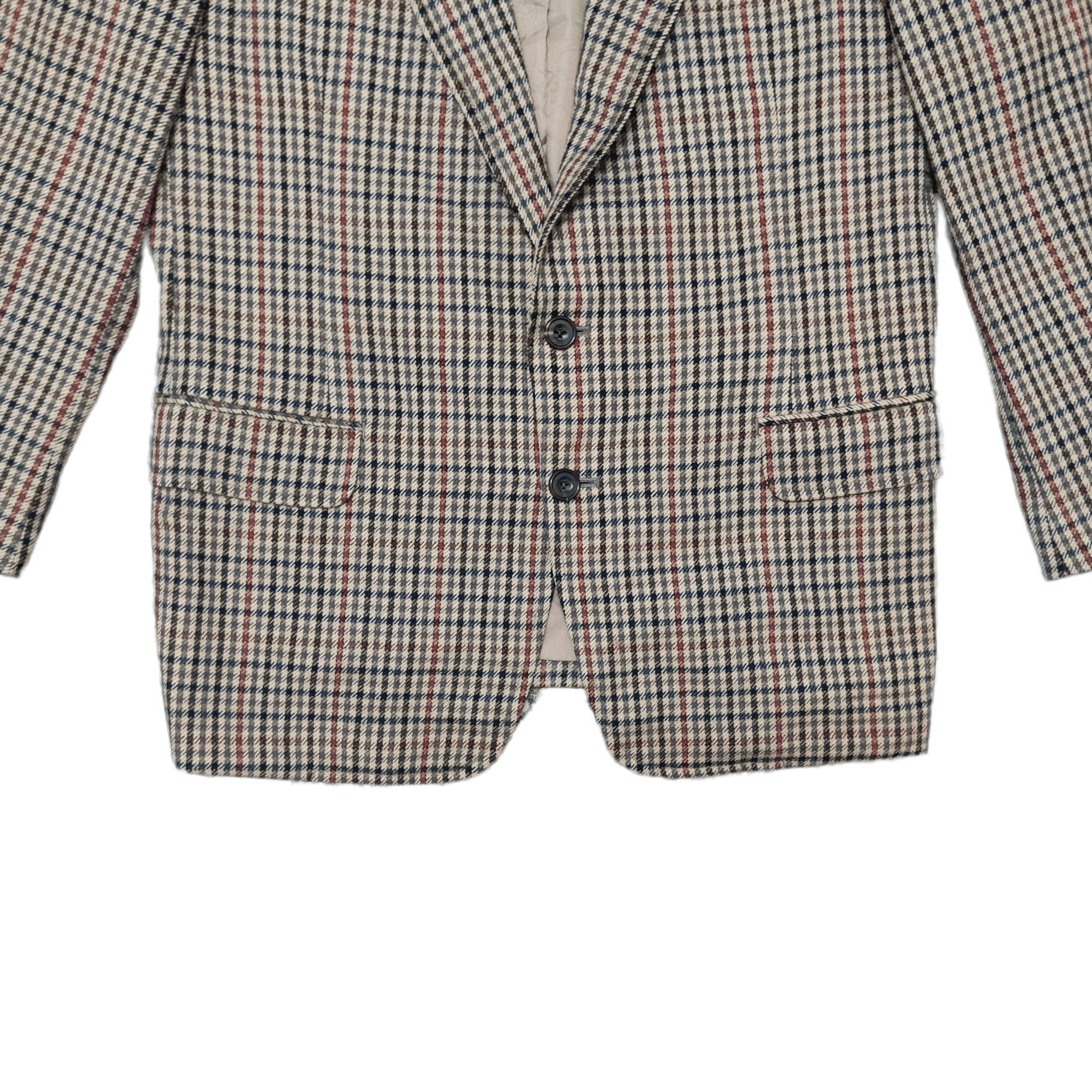 Burberry Vintage Burberry Lamb Wool Checkered Nova Check Coat Blazer Size US M / EU 48-50 / 2 - 3 Thumbnail