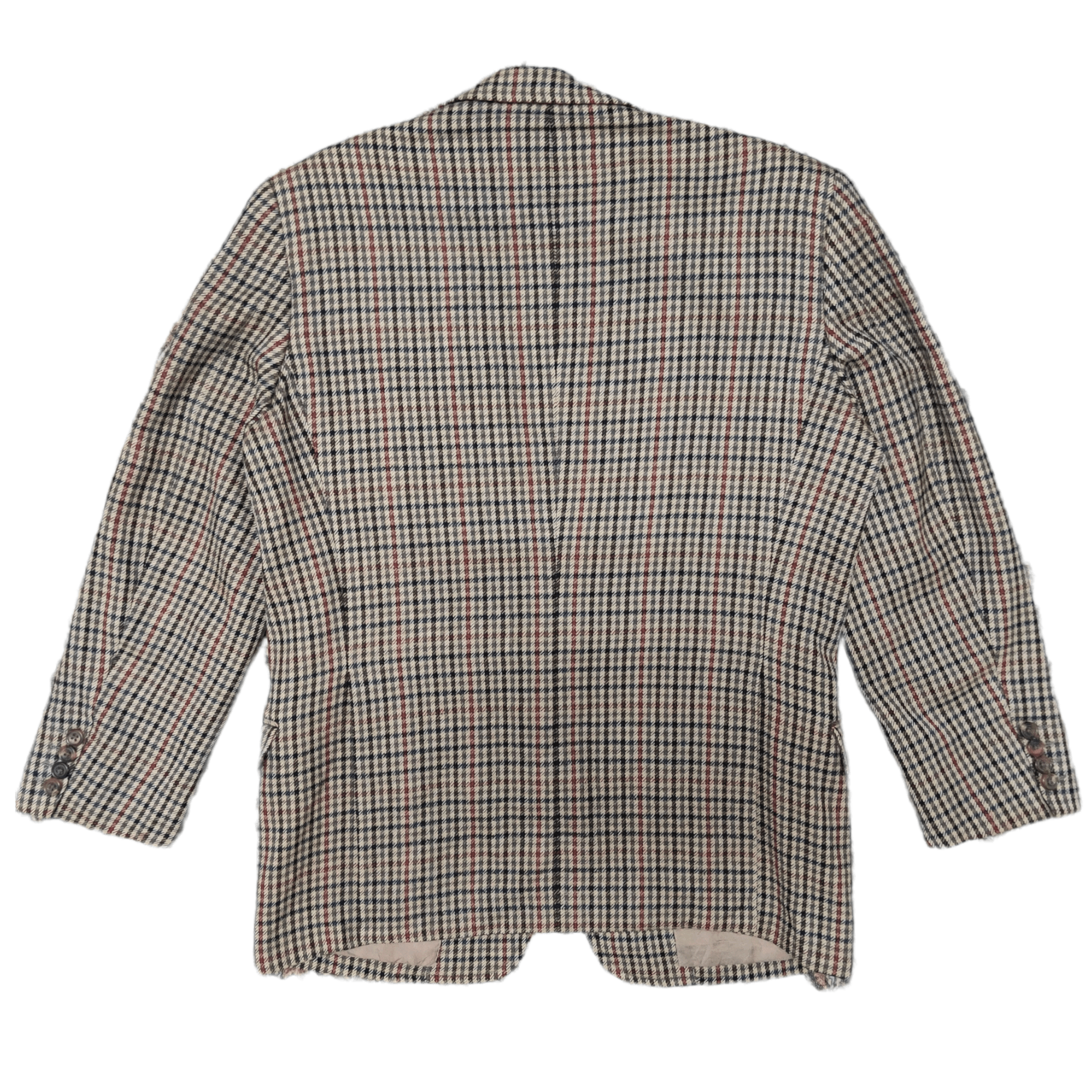 Burberry Vintage Burberry Lamb Wool Checkered Nova Check Coat Blazer Size US M / EU 48-50 / 2 - 9 Thumbnail
