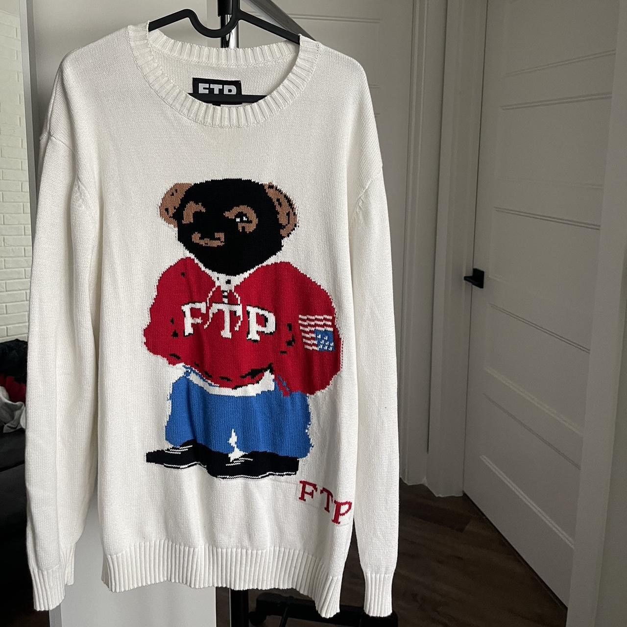 Sweat à Capuche FTP Bear Crewneck - Noir, Taille M, Neuf Avec étiquettes, Style Skate