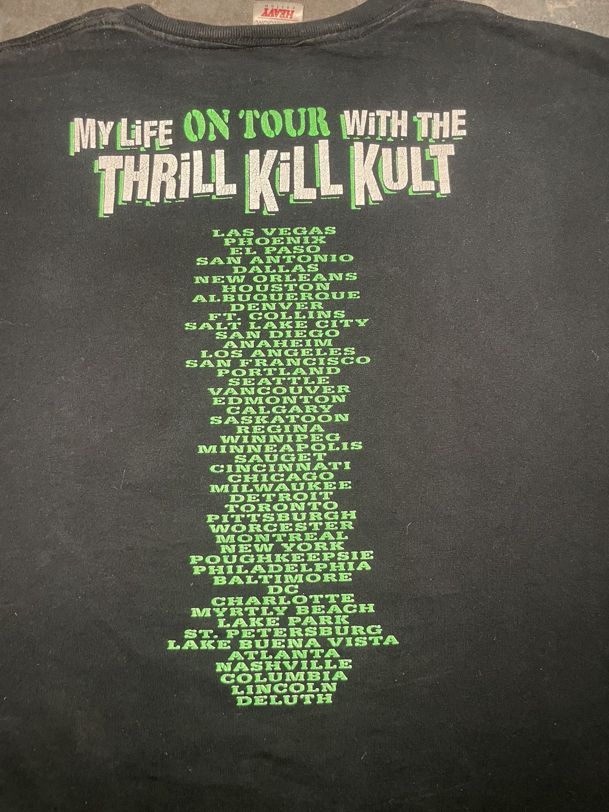 Band Tees × Vintage Vintage My Life With Thrill Kill Kult tour band tee Size US L / EU 52-54 / 3 - 4 Thumbnail