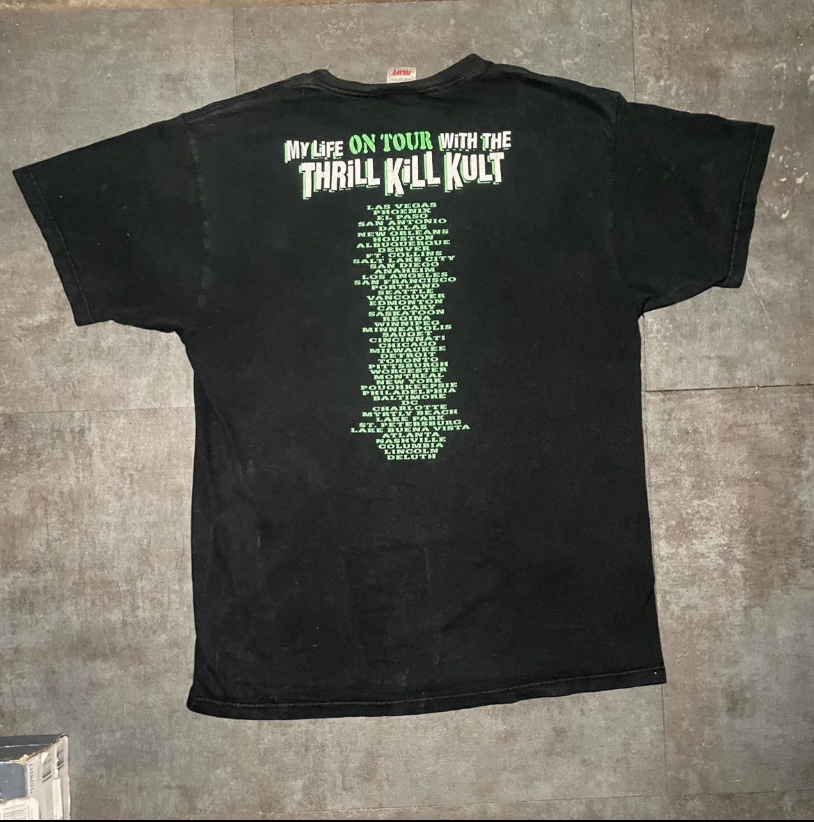 Band Tees × Vintage Vintage My Life With Thrill Kill Kult tour band tee Size US L / EU 52-54 / 3 - 3 Thumbnail