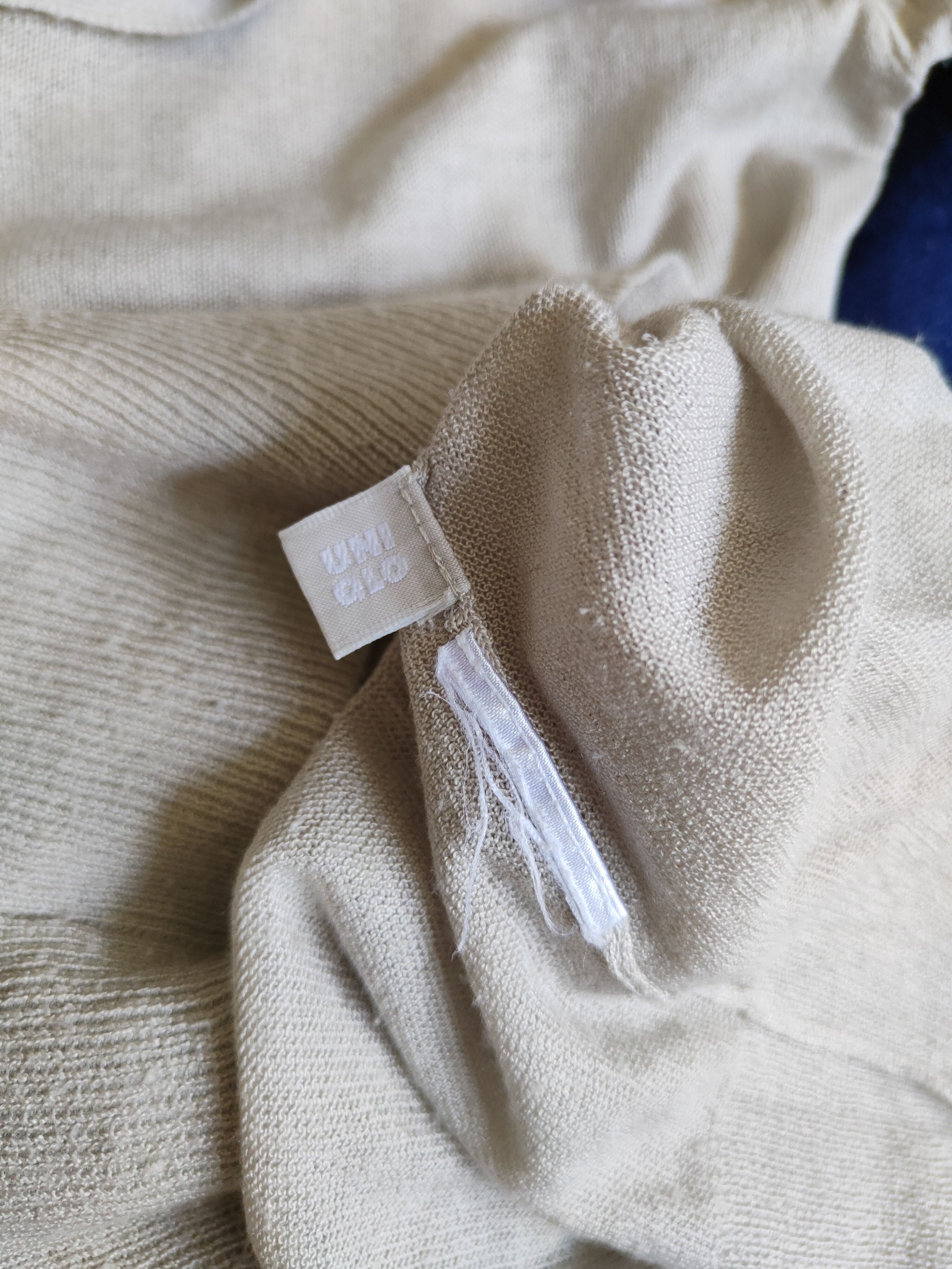 Uniqlo Uniqlo Gray Crochet Meshnet Knitwear Cardigan #S1058 Size L / US 10 / IT 46 - 11 Thumbnail