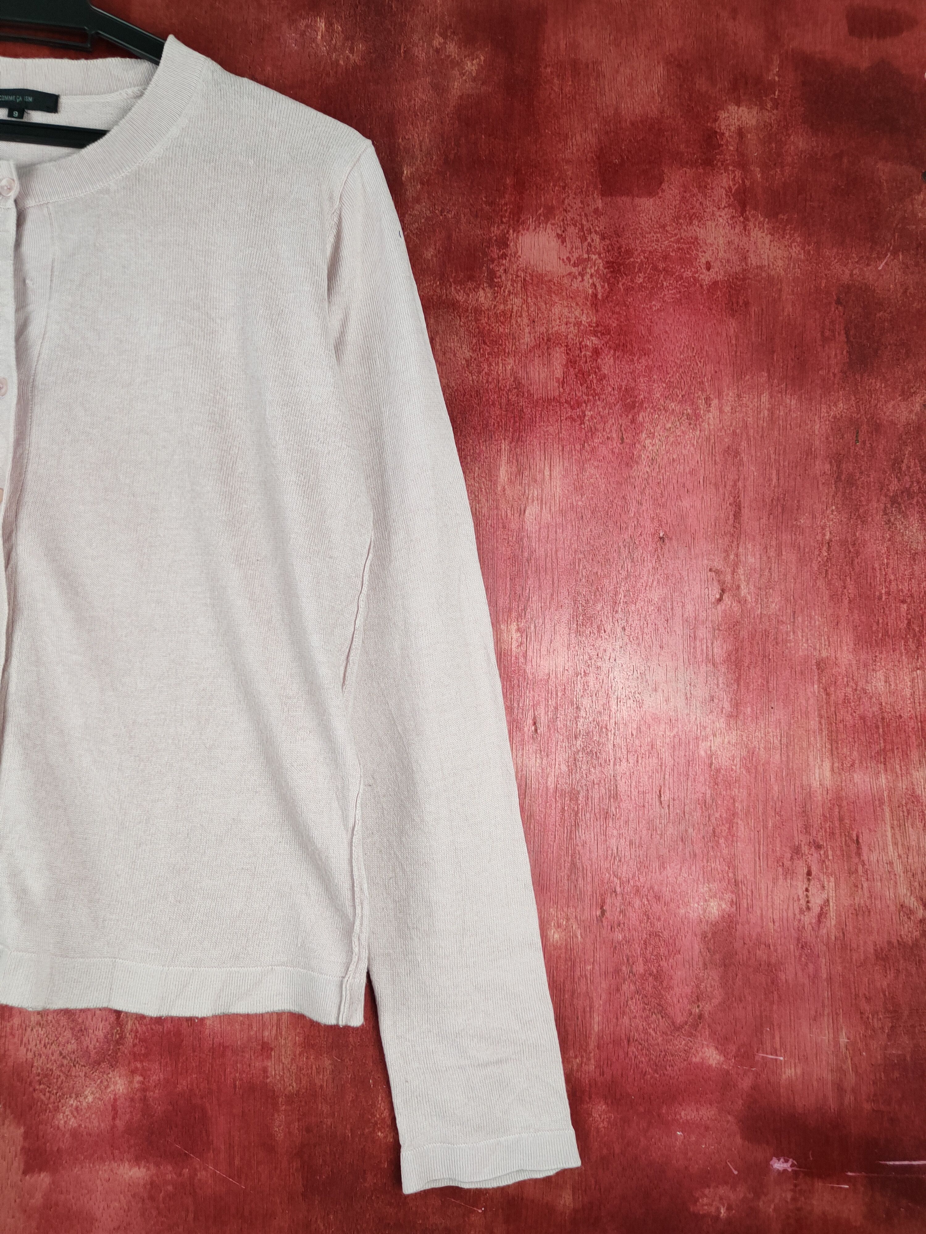 Comme Ca Ism × Japanese Brand Comme Ça Ism Soft Purple Faded Knitwear Cardigan #S1107 Size M / US 6-8 / IT 42-44 - 6 Thumbnail