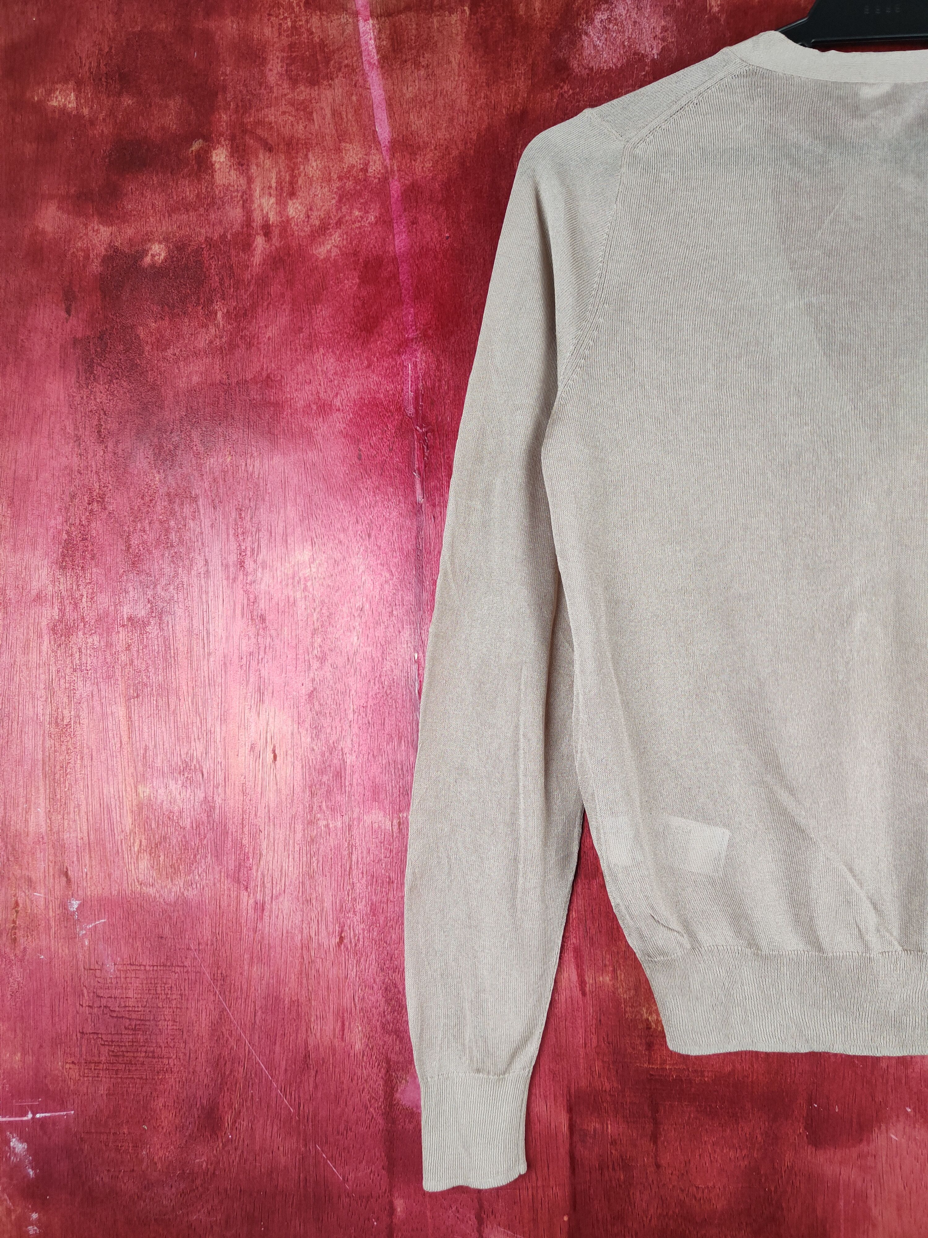 Japanese Brand × Uniqlo Uniqlo Brown vintage Knitwear Cardigan #S1101 Size S / US 4 / IT 40 - 9 Thumbnail