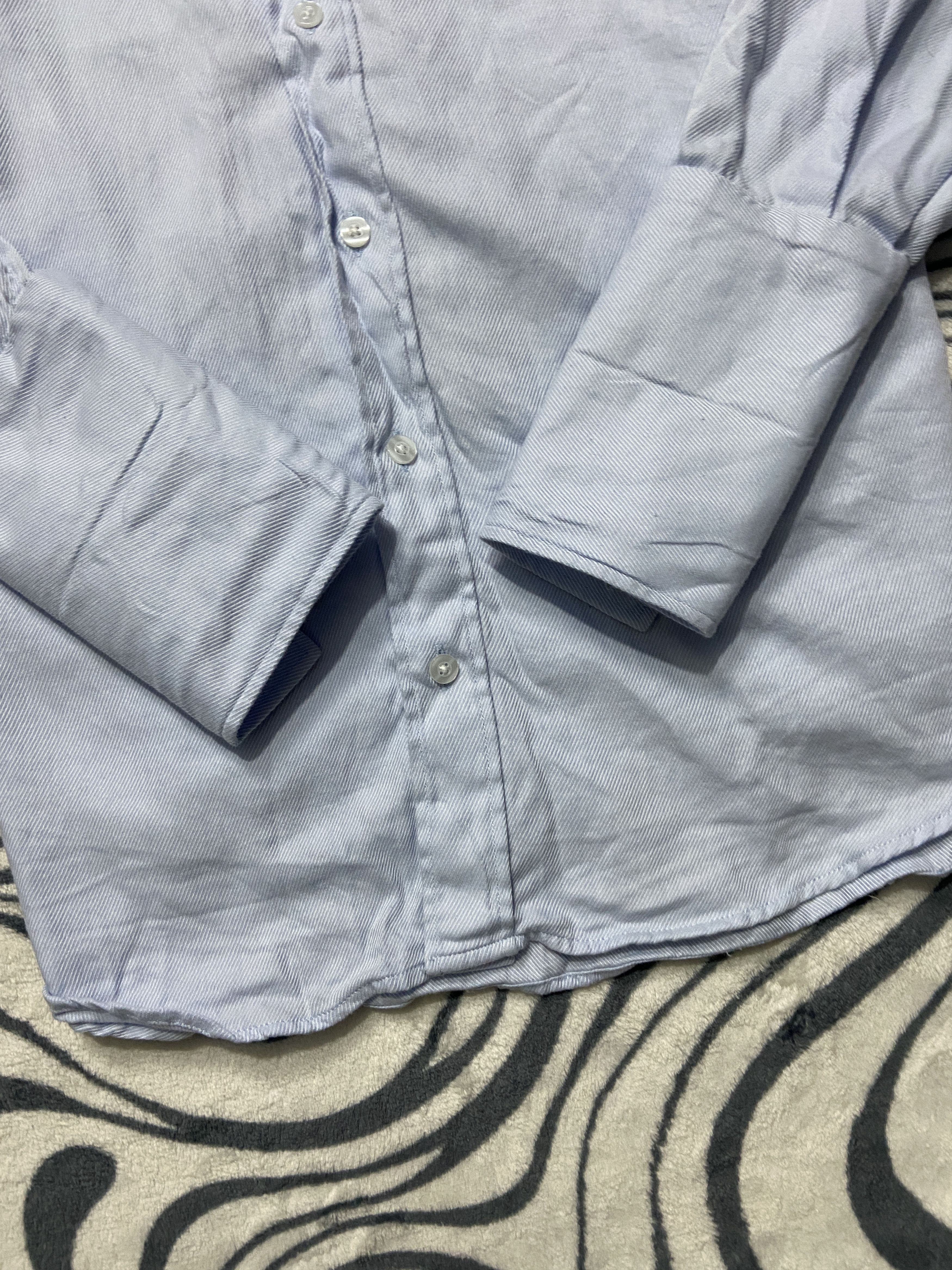 Yves Saint Laurent Yves Saint Laurent YSL Men's Long Sleeve Shirt on cuffkins Size US L / EU 52-54 / 3 - 3 Thumbnail
