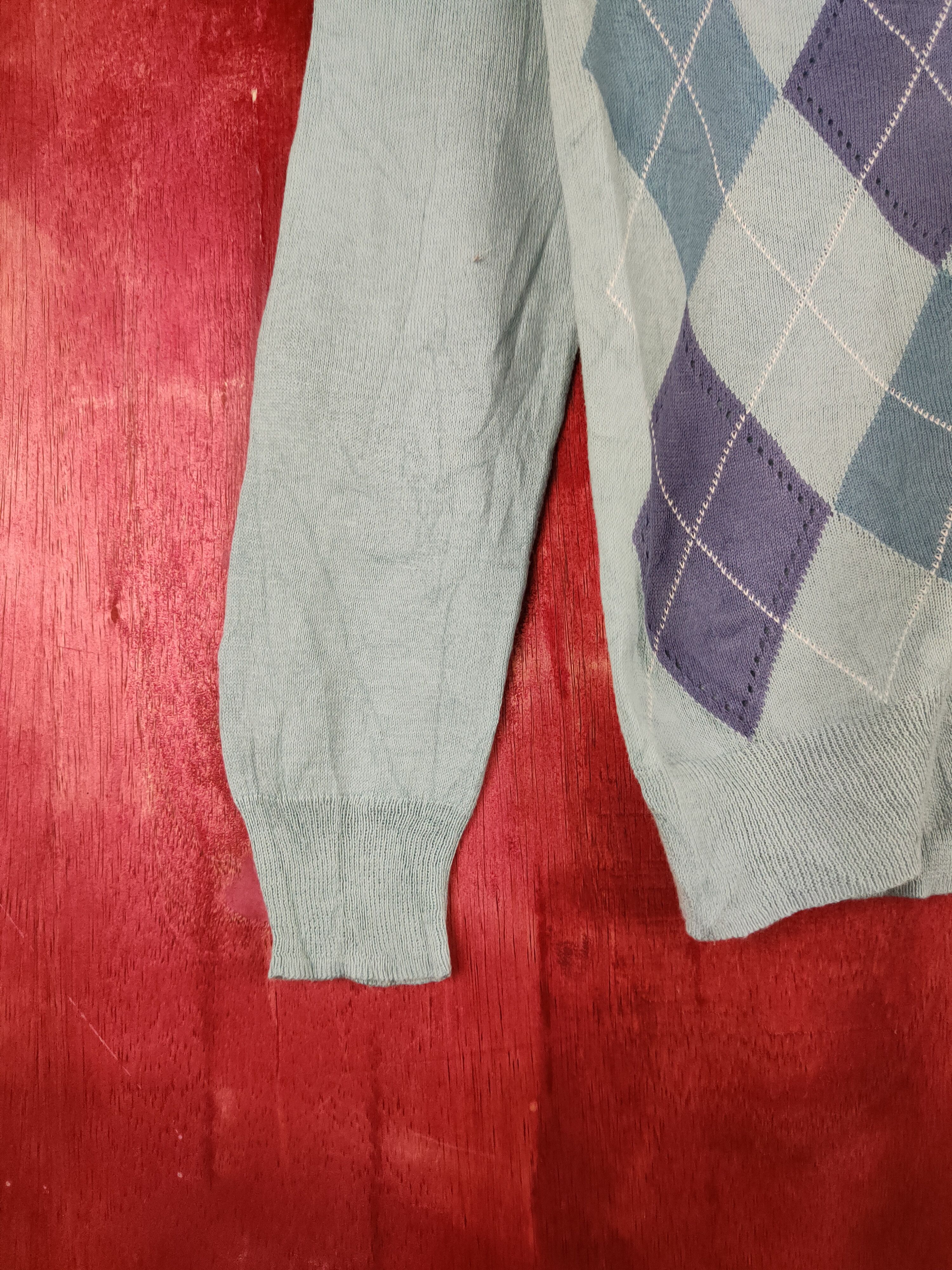 Japanese Brand × Uniqlo Uniqlo Baby Blue Knitwear Cardigan #S1099 Size S / US 4 / IT 40 - 4 Thumbnail