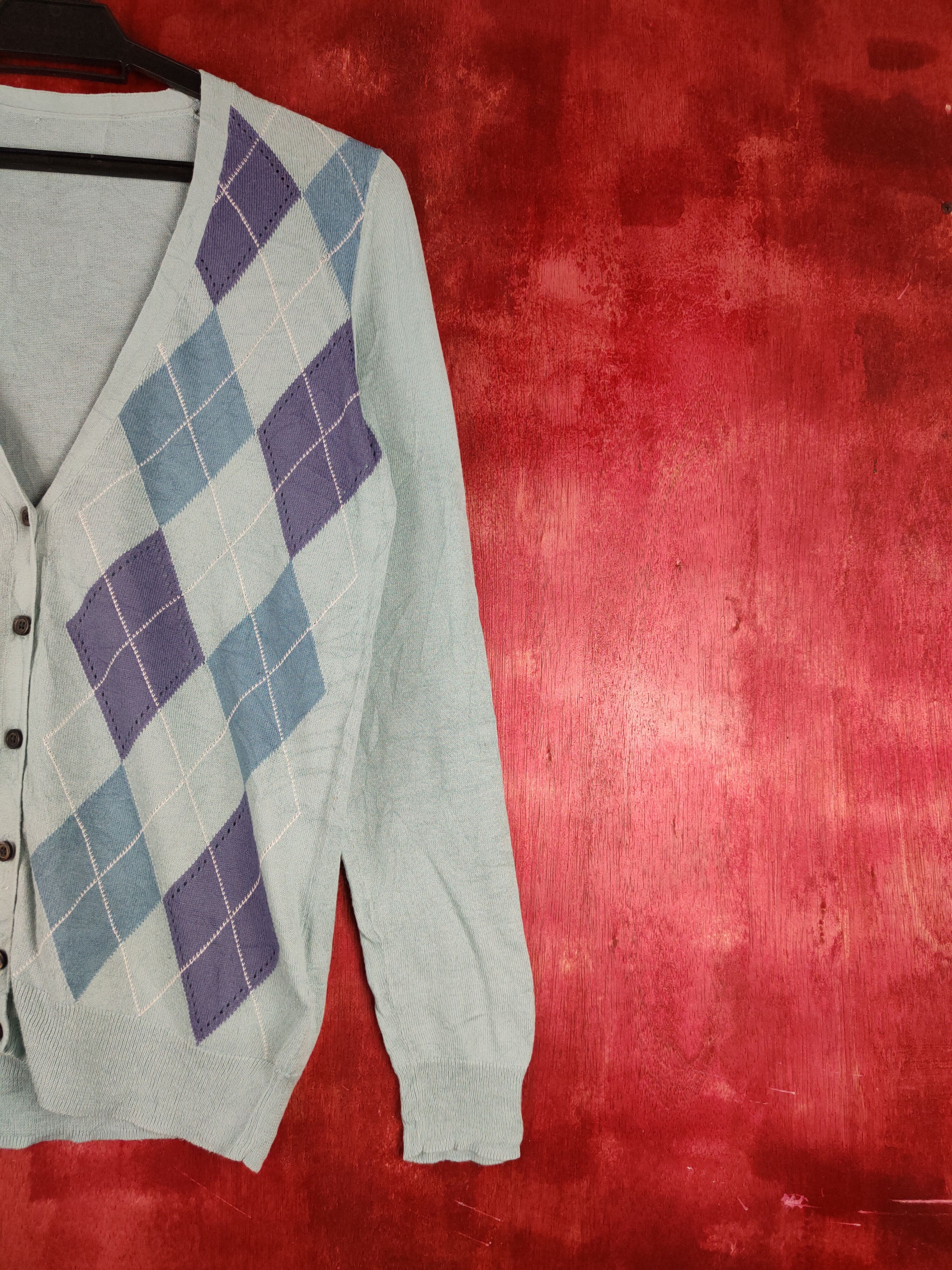 Japanese Brand × Uniqlo Uniqlo Baby Blue Knitwear Cardigan #S1099 Size S / US 4 / IT 40 - 5 Thumbnail