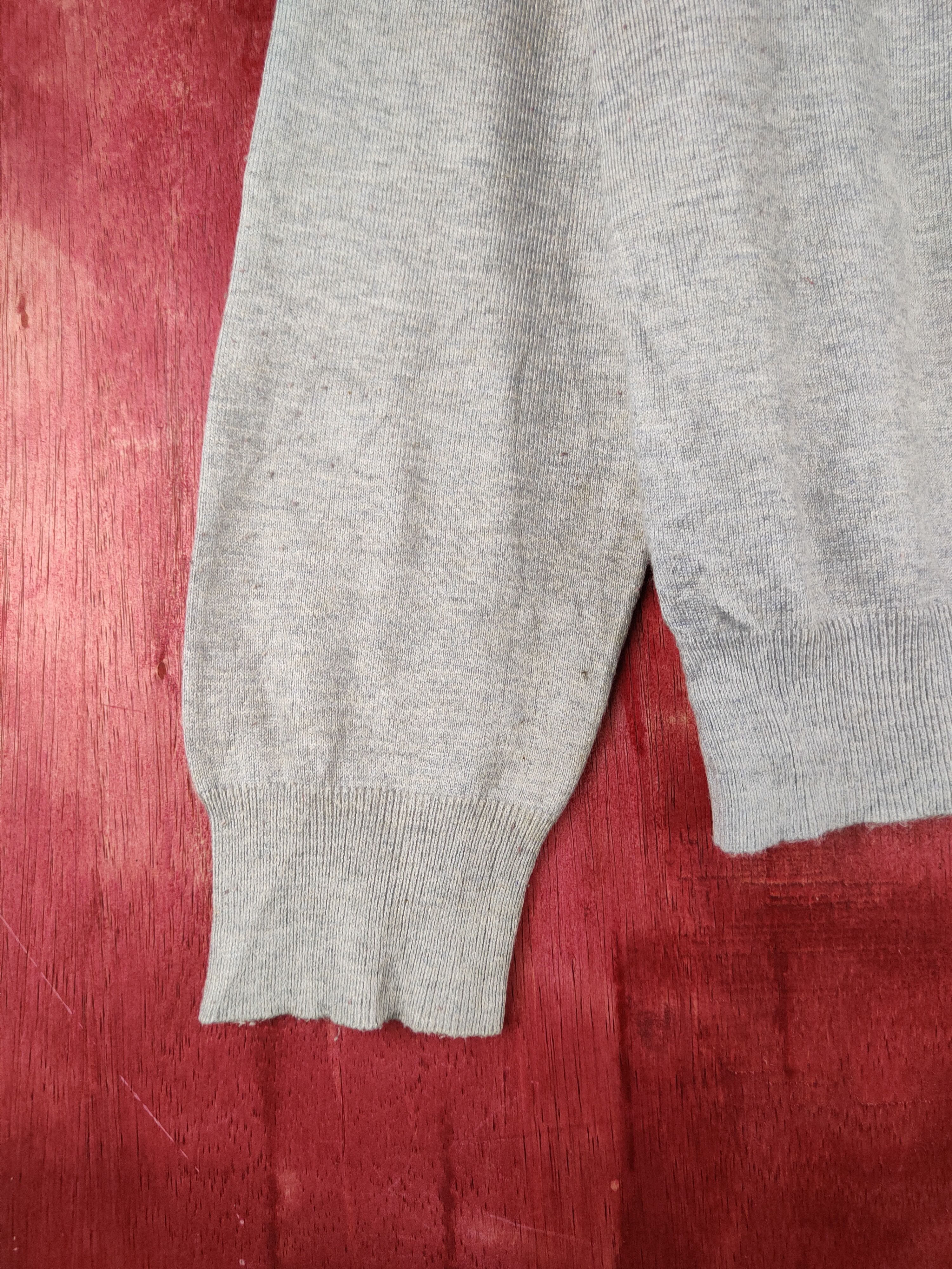 Japanese Brand Japanese Brand Gray Knitwear Cardigan #S1095 Size M / US 6-8 / IT 42-44 - 4 Thumbnail