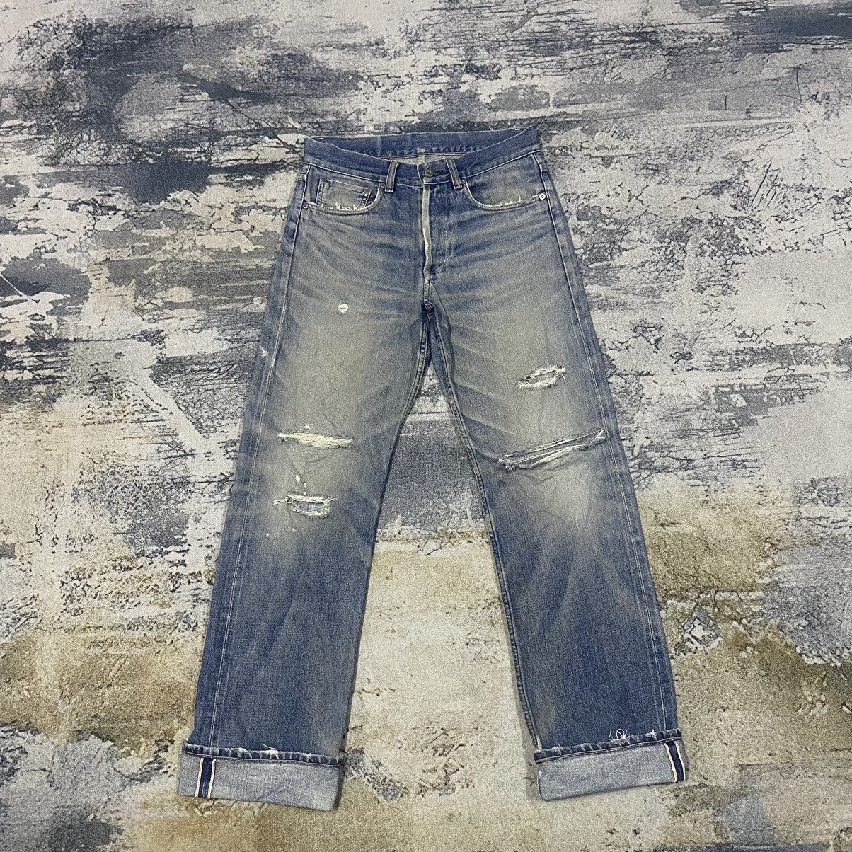 image of United Arrows x Vintage Selvedge Beauty&youth United Arrow Denim Jean in Light Washed (Size 31)