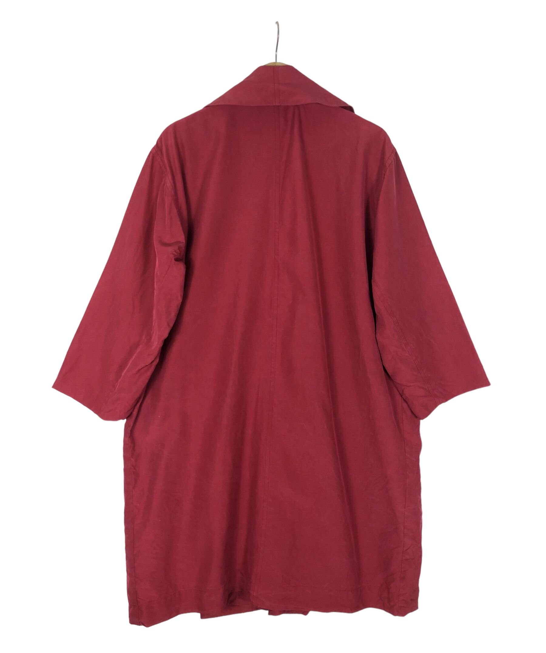 Dior RARE🔥VINTAGE 90’S DIOR RUNWAY RED BUTTONLESS LIGHT COAT Size L / US 10 / IT 46 - 4 Thumbnail
