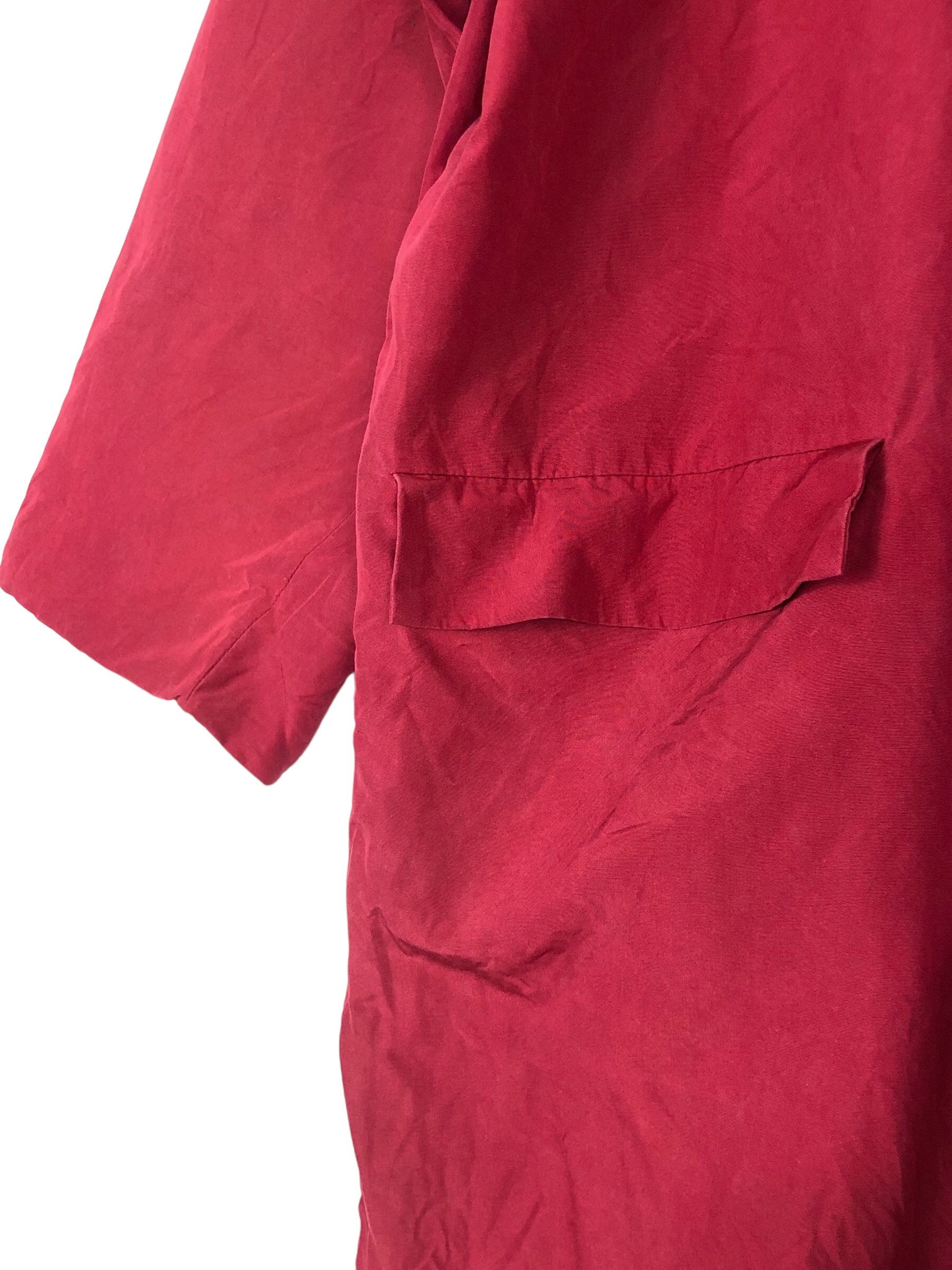 Dior RARE🔥VINTAGE 90’S DIOR RUNWAY RED BUTTONLESS LIGHT COAT Size L / US 10 / IT 46 - 7 Thumbnail