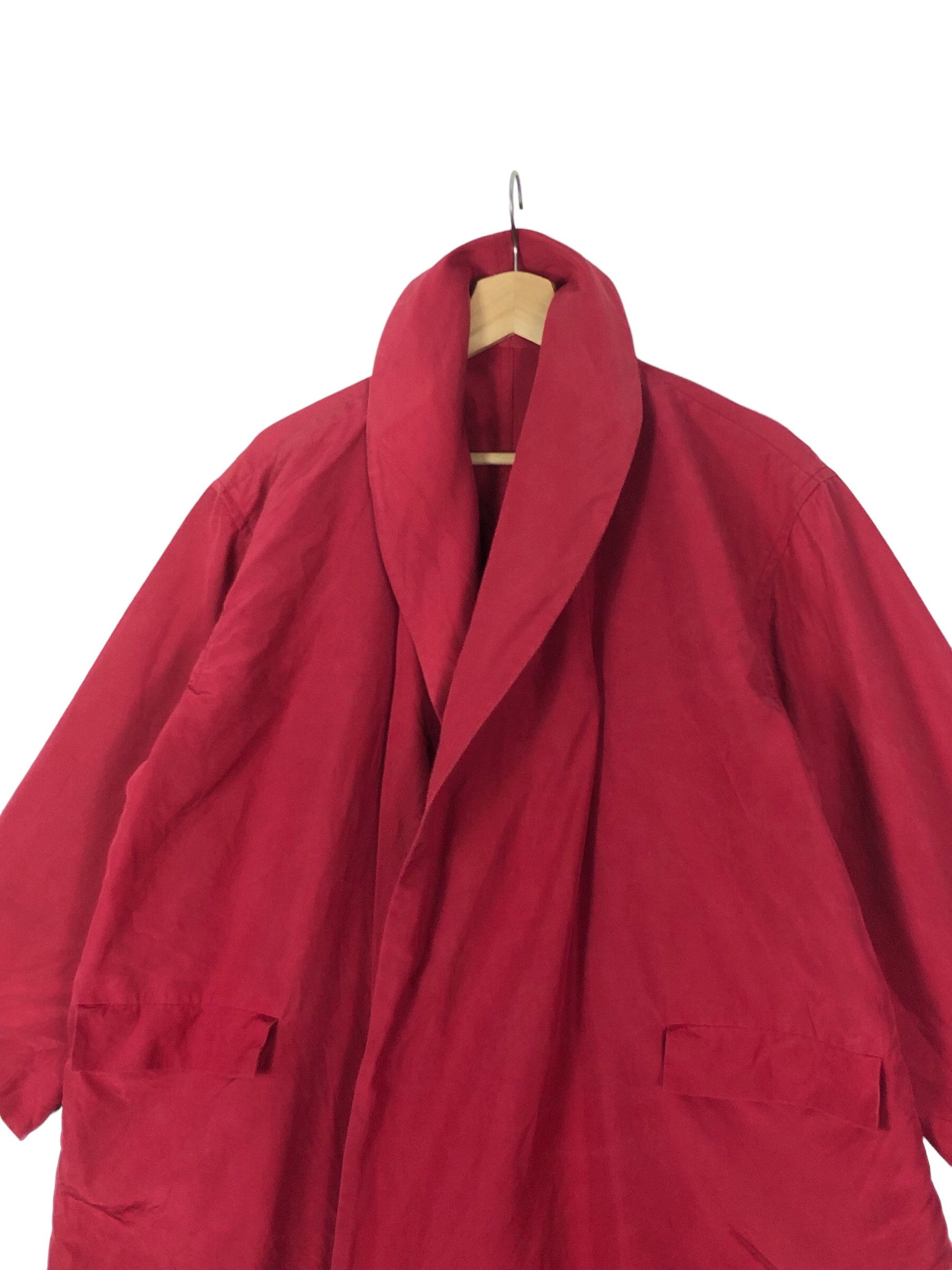 Dior RARE🔥VINTAGE 90’S DIOR RUNWAY RED BUTTONLESS LIGHT COAT Size L / US 10 / IT 46 - 5 Thumbnail