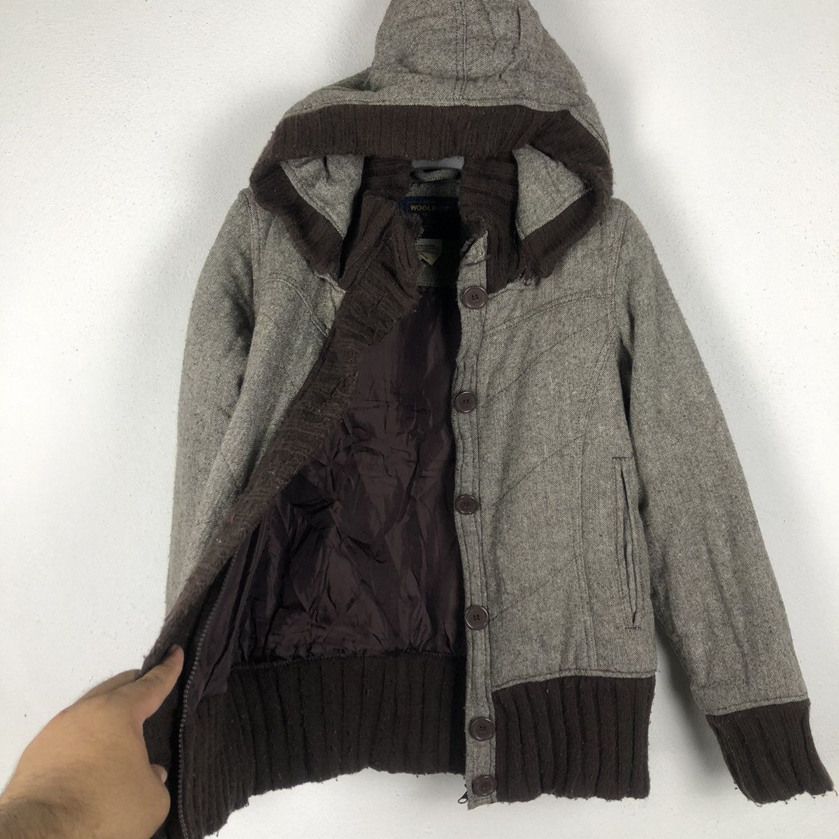 Japanese Brand Vintage 80s Woolrich Wool Jacket Size US M / EU 48-50 / 2 - 8 Thumbnail
