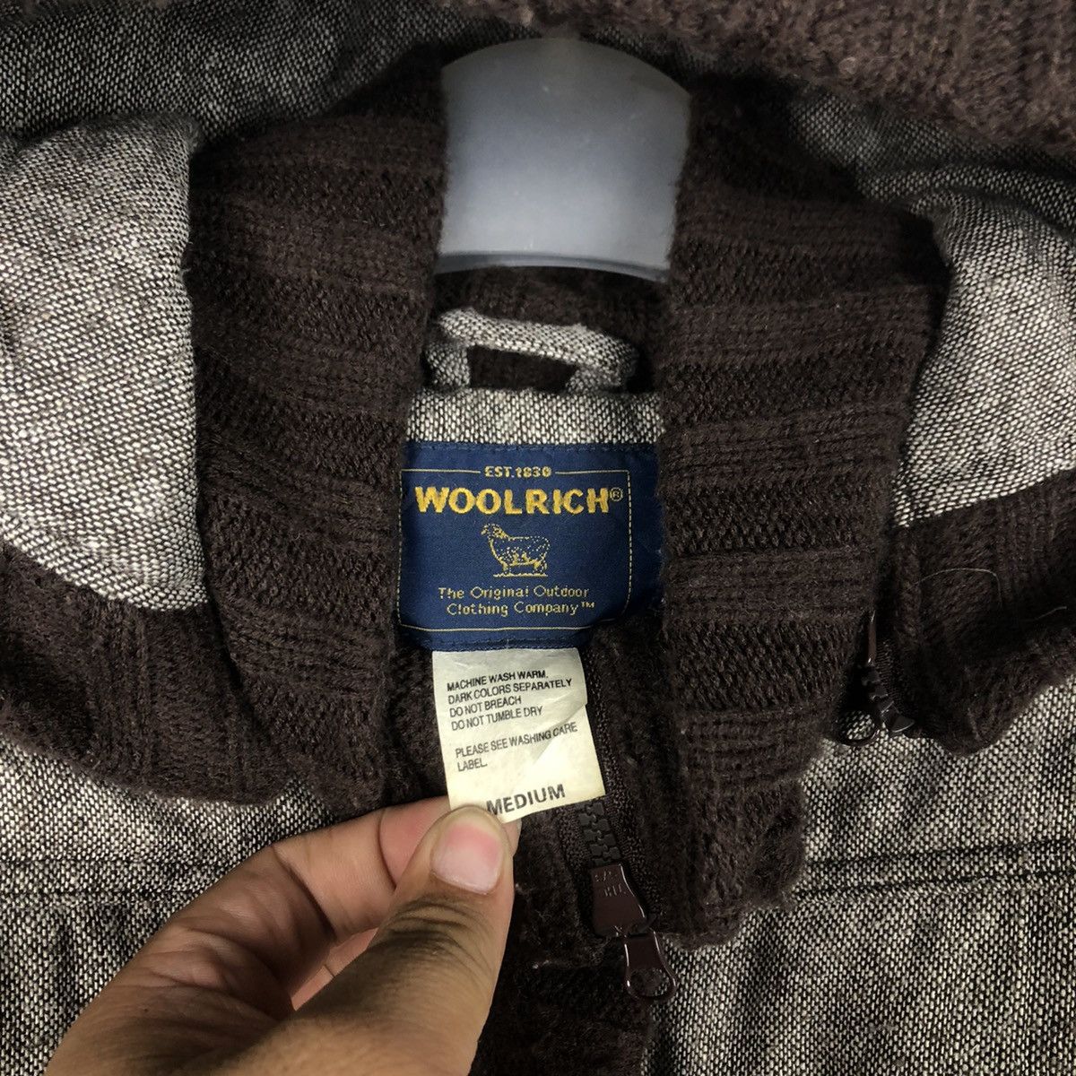 Japanese Brand Vintage 80s Woolrich Wool Jacket Size US M / EU 48-50 / 2 - 4 Thumbnail