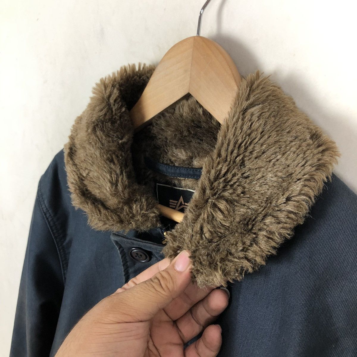 Vintage ALPHA INDUSTRIES INC. U.S.A.L INSPIRED BY BUZZ RICKSON Size US XL / EU 56 / 4 - 10 Thumbnail