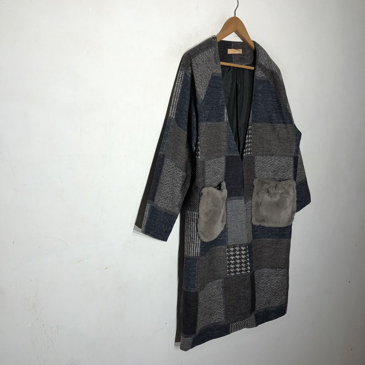 Japanese Brand MASSIVE Long Jacket Patch Work Inspired by Kapital Japan Size US M / EU 48-50 / 2 - 3 Thumbnail